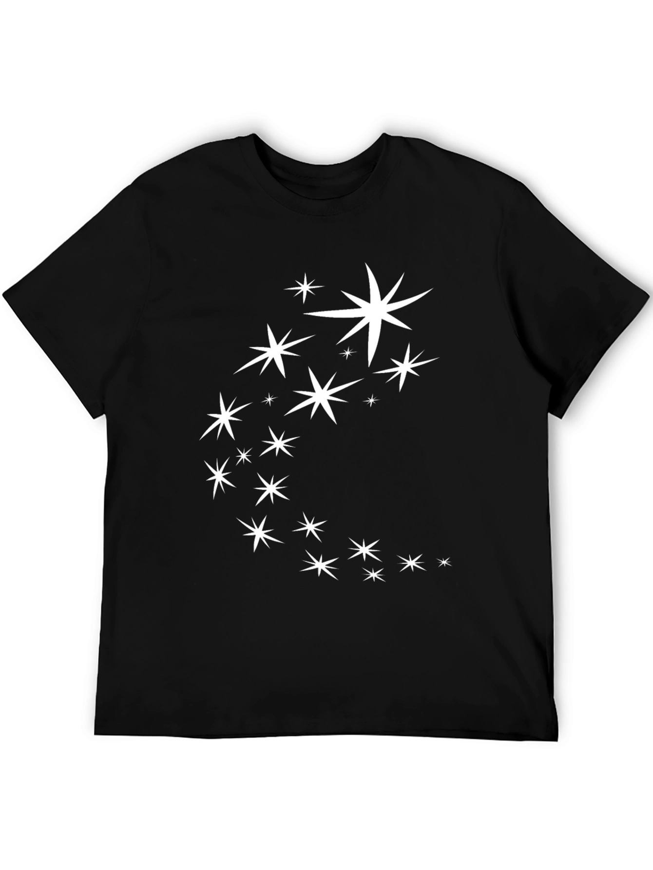 Sparkle Starry Night Black T-Shirt