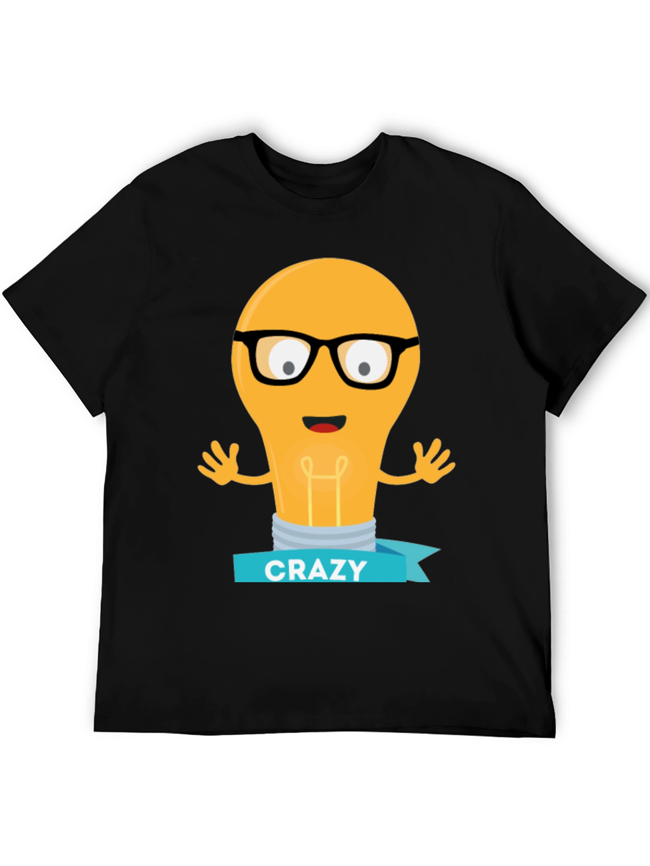 Crazy Idea Lightbulb T-Shirt