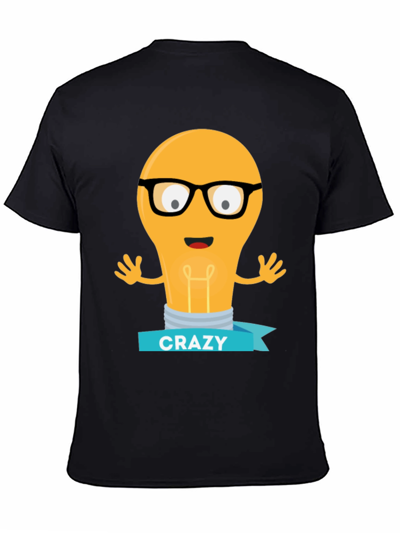 Crazy Idea Lightbulb T-Shirt