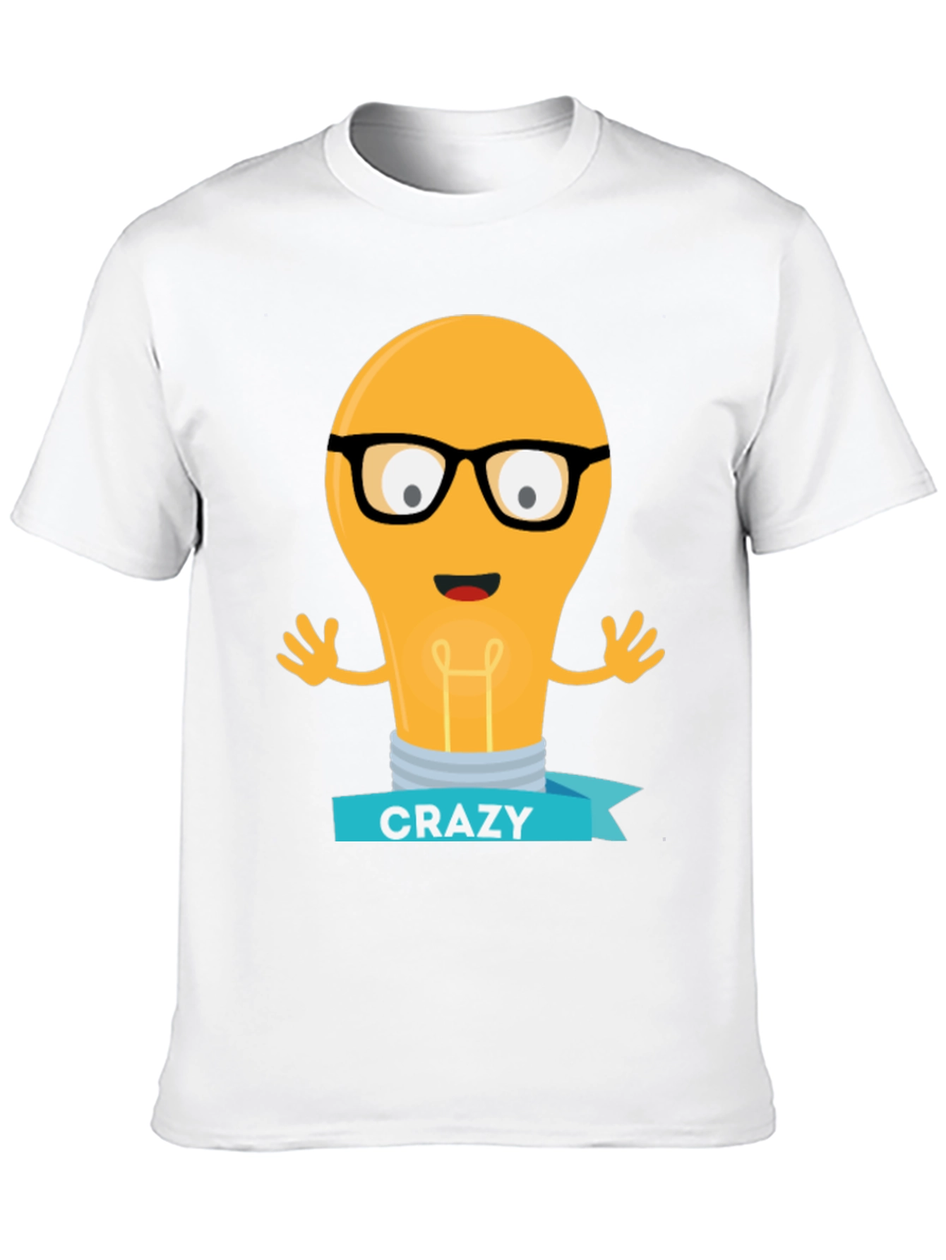 Crazy Idea Lightbulb T-Shirt