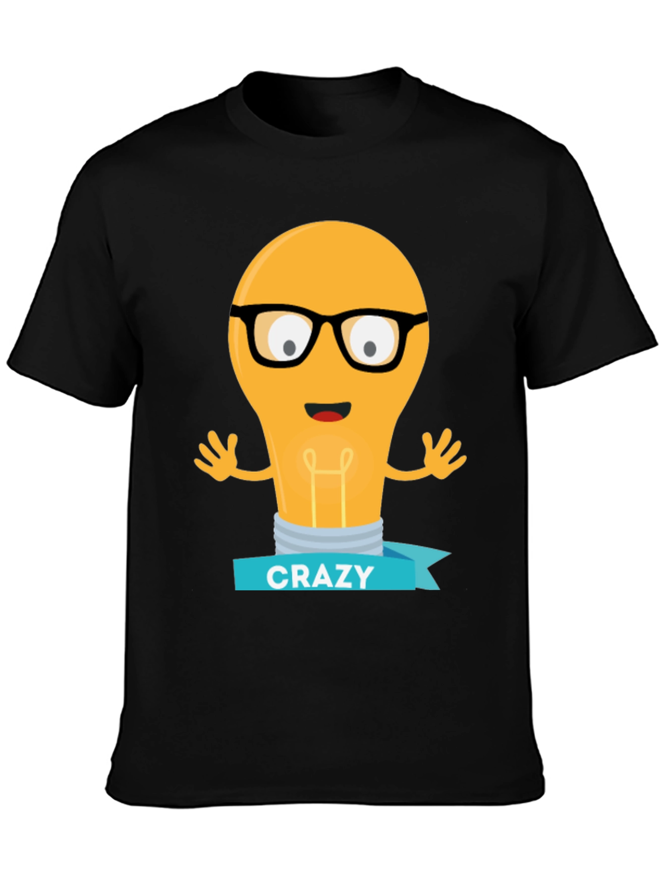 Crazy Idea Lightbulb T-Shirt