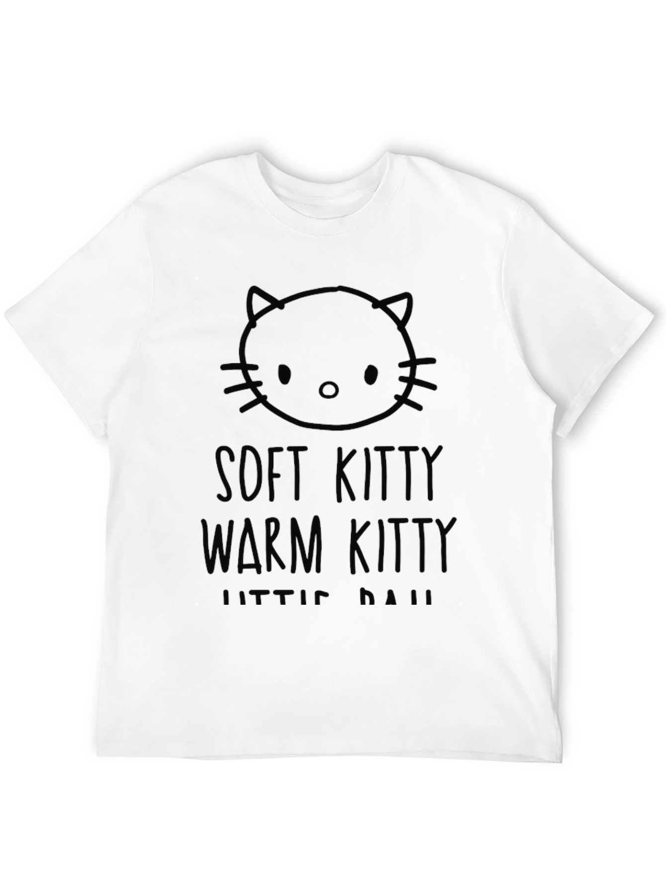 Soft Kitty Warm Kitty Black T-Shirt