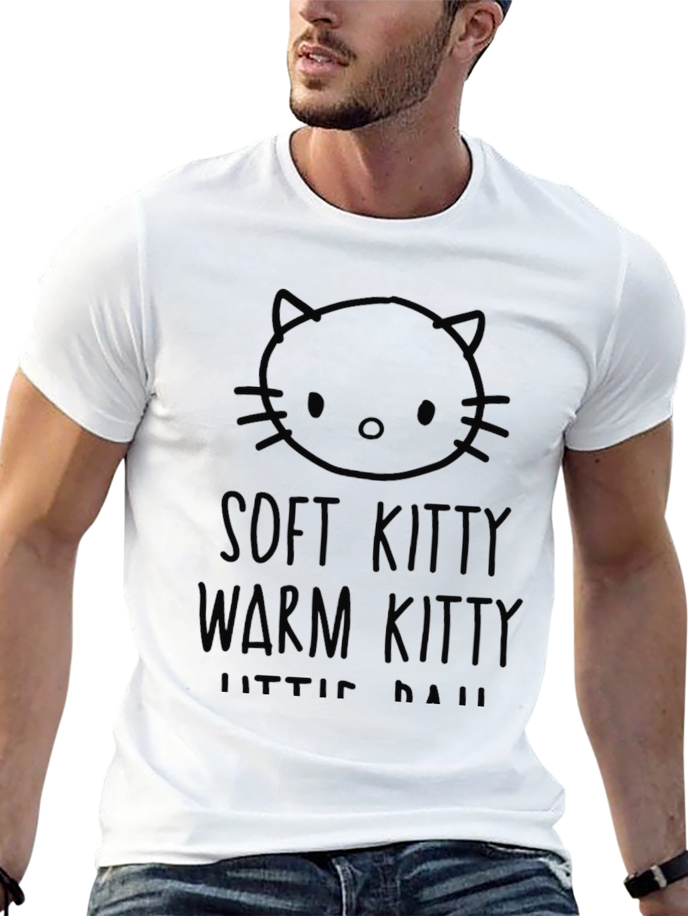 Soft Kitty Warm Kitty Black T-Shirt