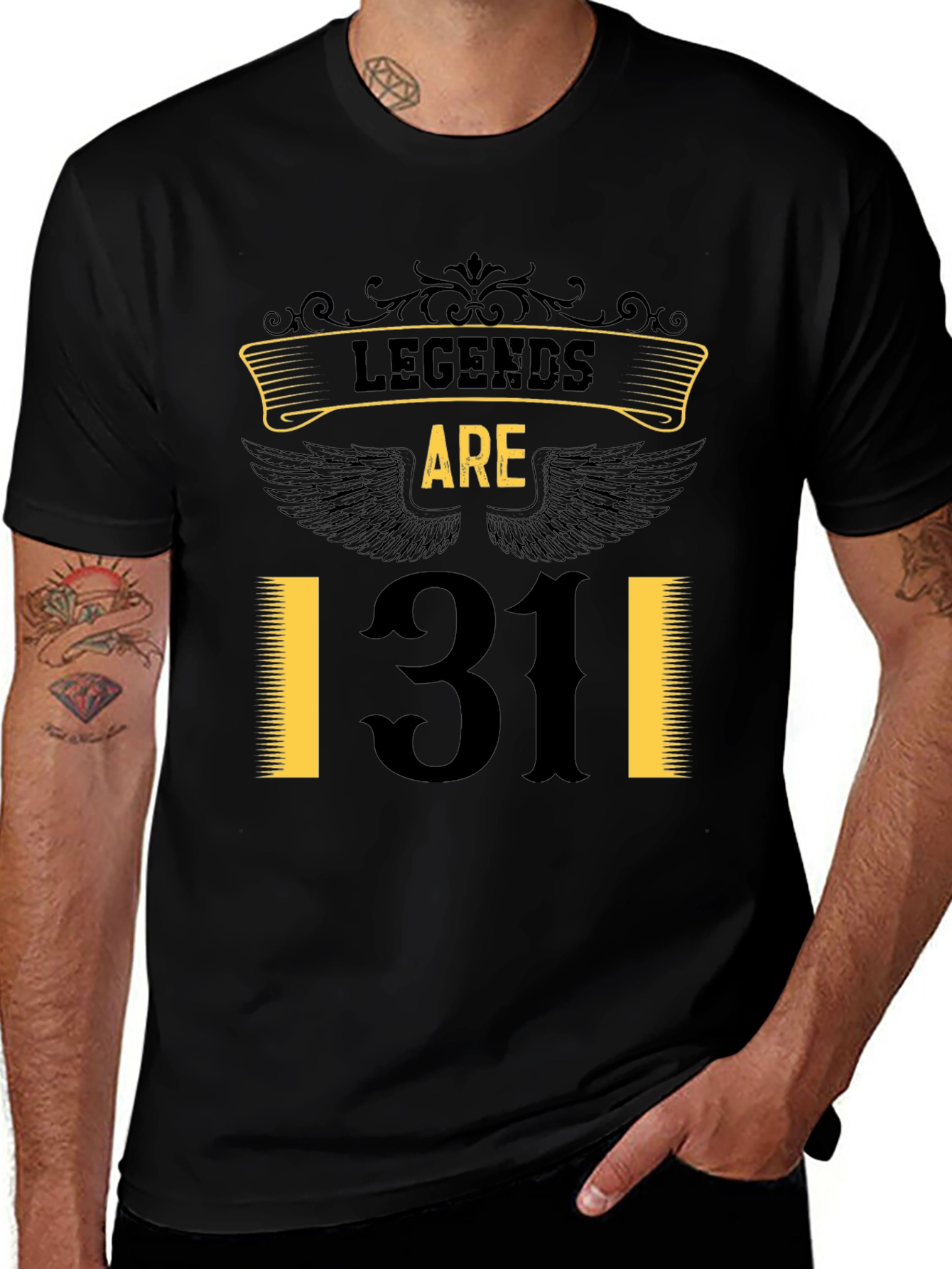 Legends Are 311 Black T-Shirt