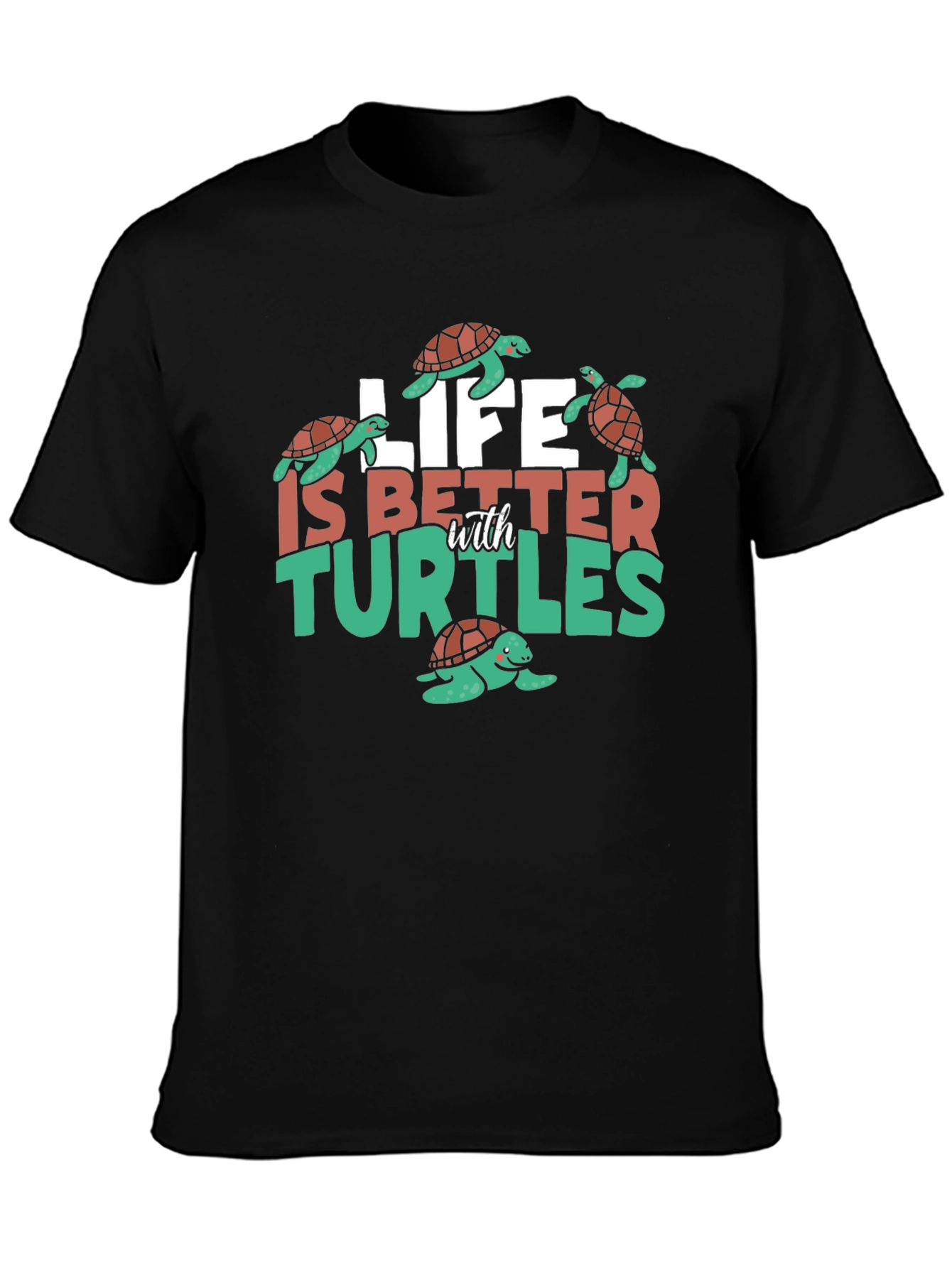 Life is Better with Turtles Graphic Tee