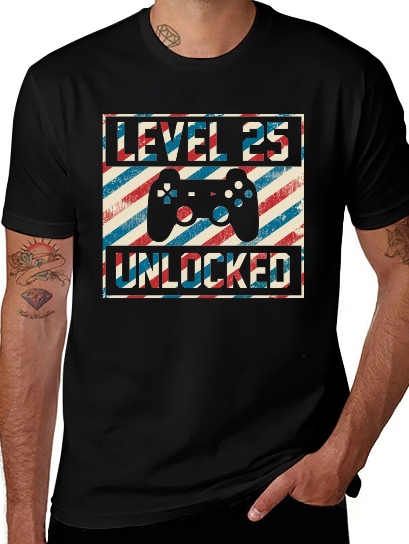 Level 25 Unlocked Gamer T-Shirt