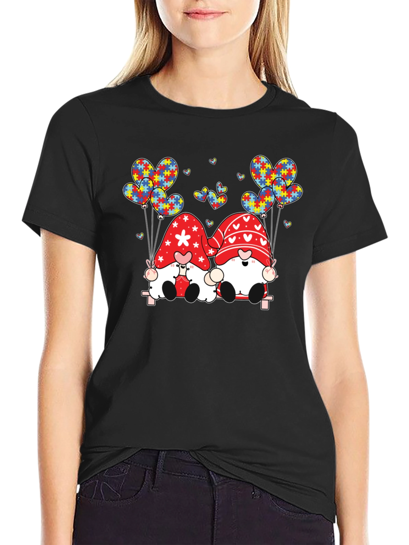 Autism Awareness Gnomes T-Shirt