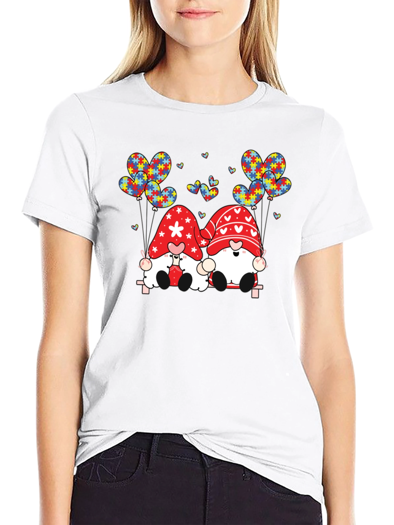 Autism Awareness Gnomes T-Shirt