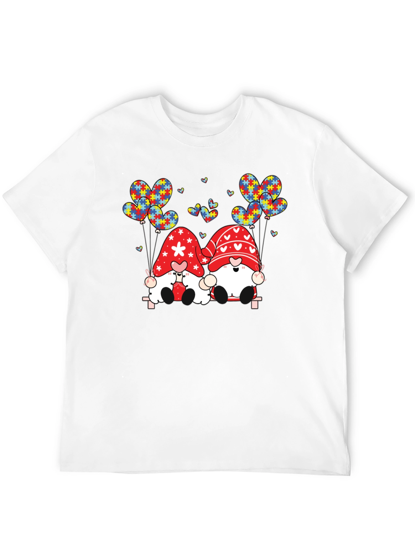 Autism Awareness Gnomes T-Shirt