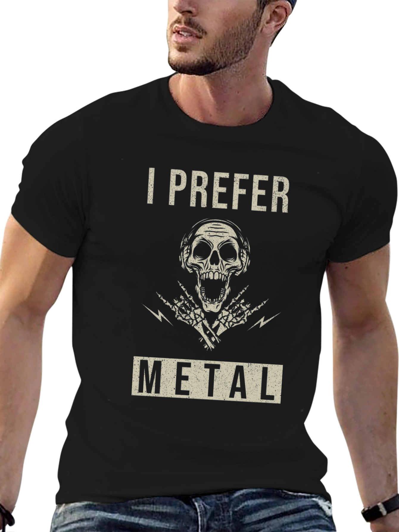 I Prefer Metal Graphic T-Shirt