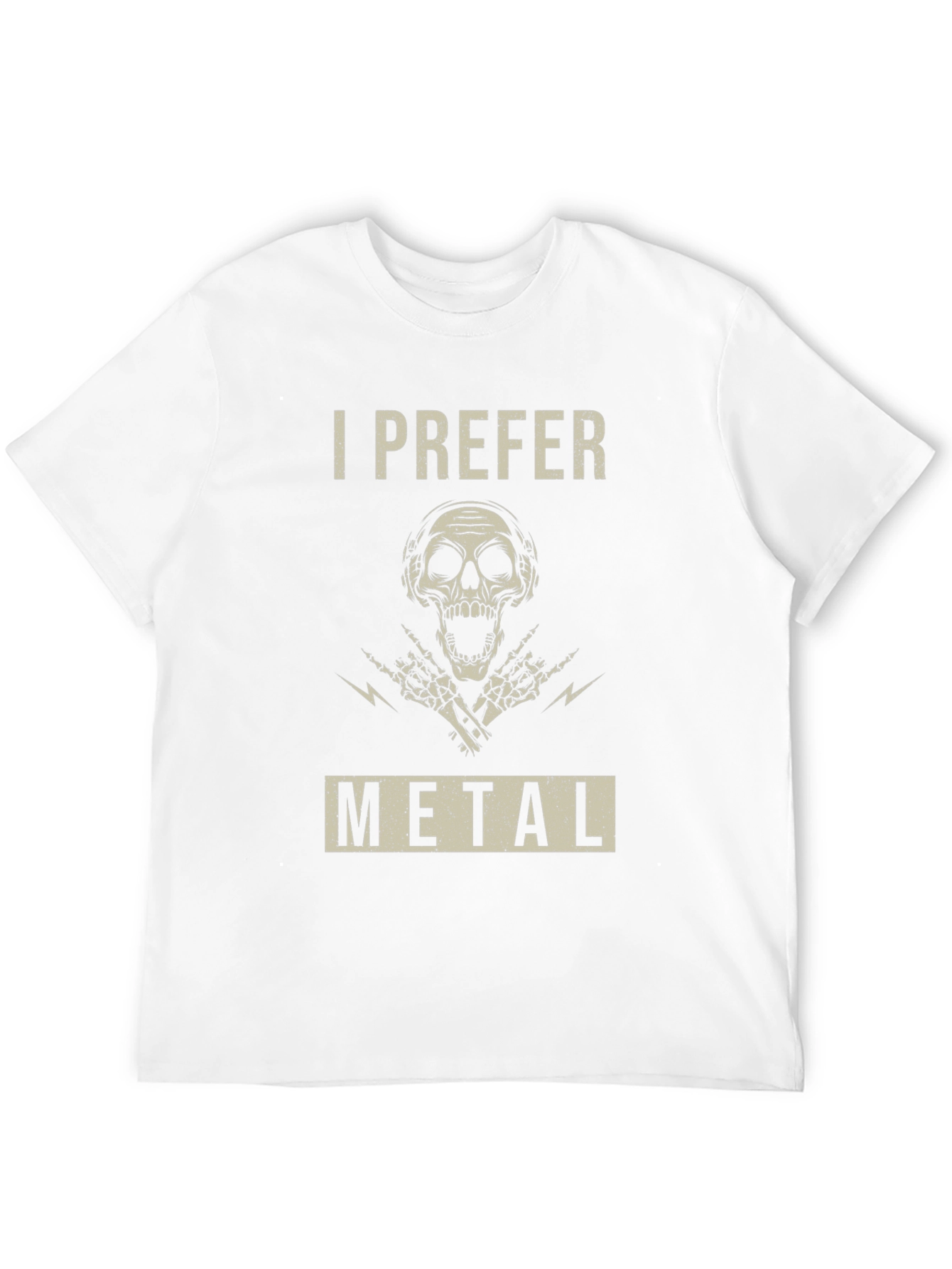 I Prefer Metal Graphic T-Shirt