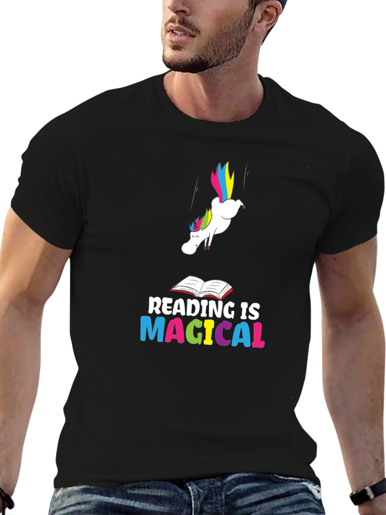 Reading Is Magical Unicorn T-Shirt