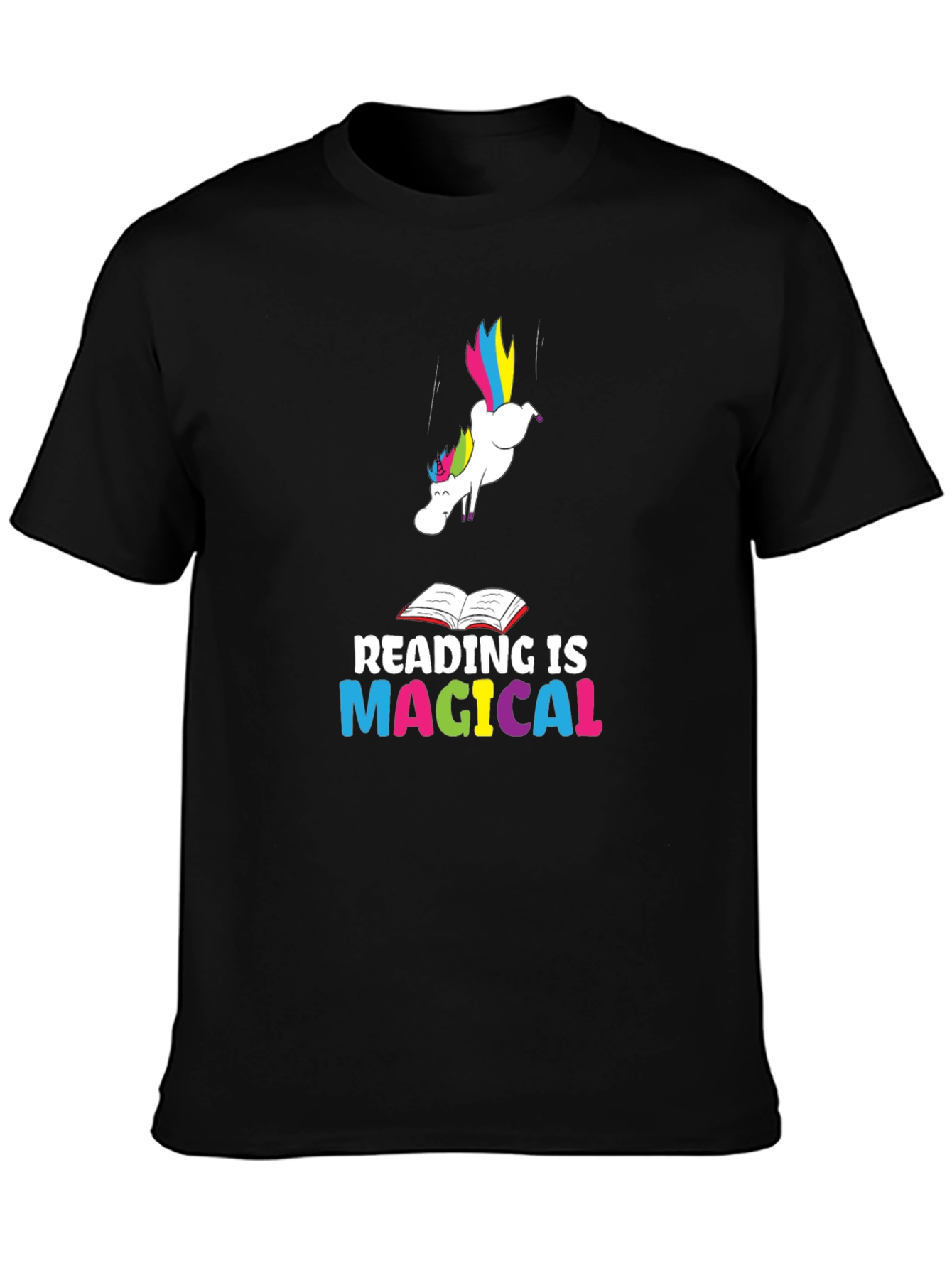 Reading Is Magical Unicorn T-Shirt