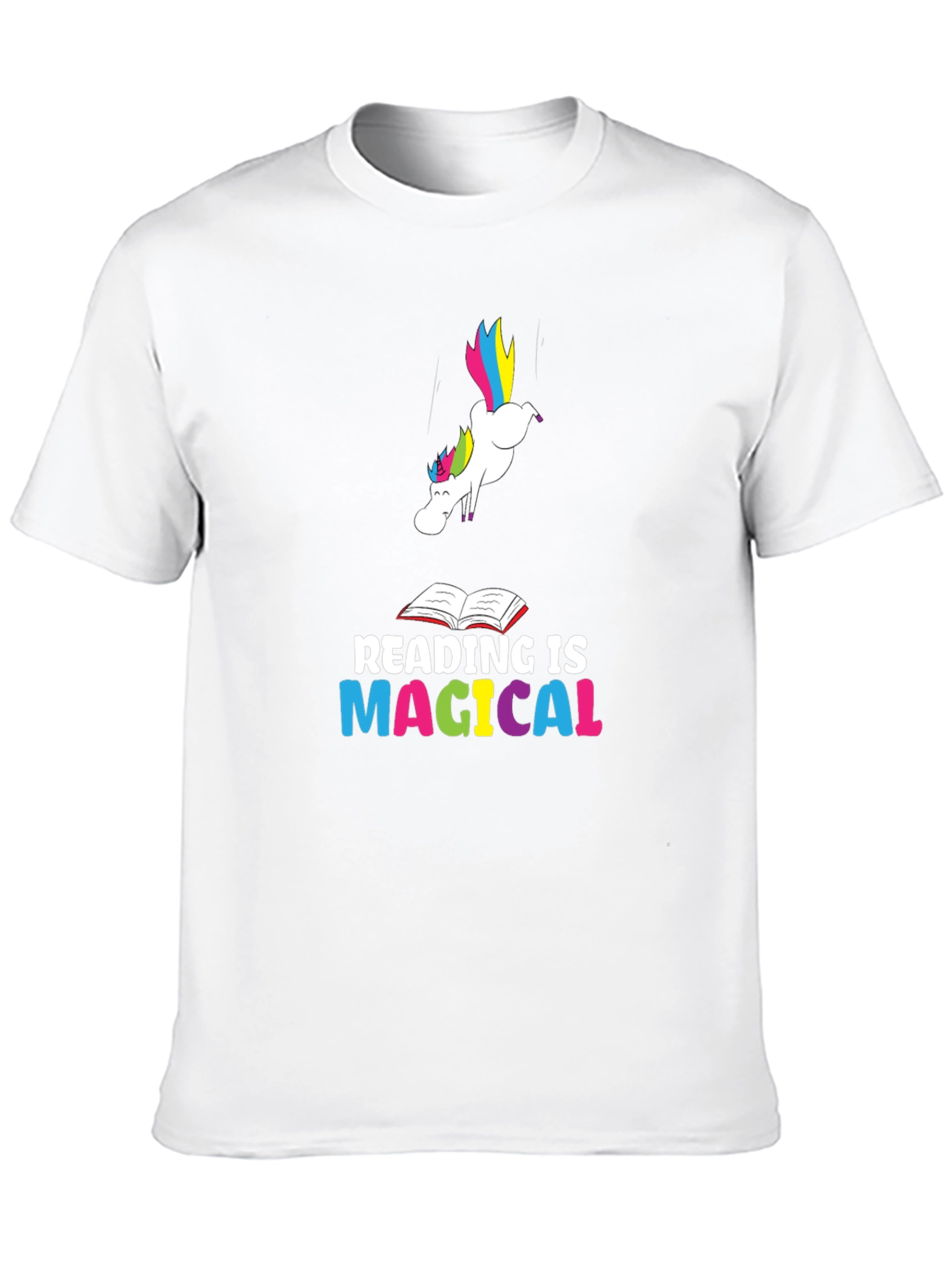 Reading Is Magical Unicorn T-Shirt
