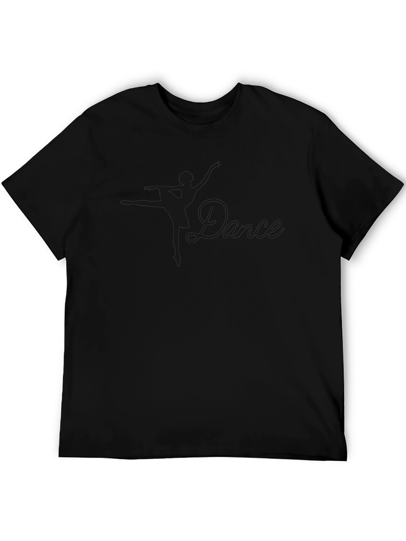 Dance Silhouette Black T-Shirt