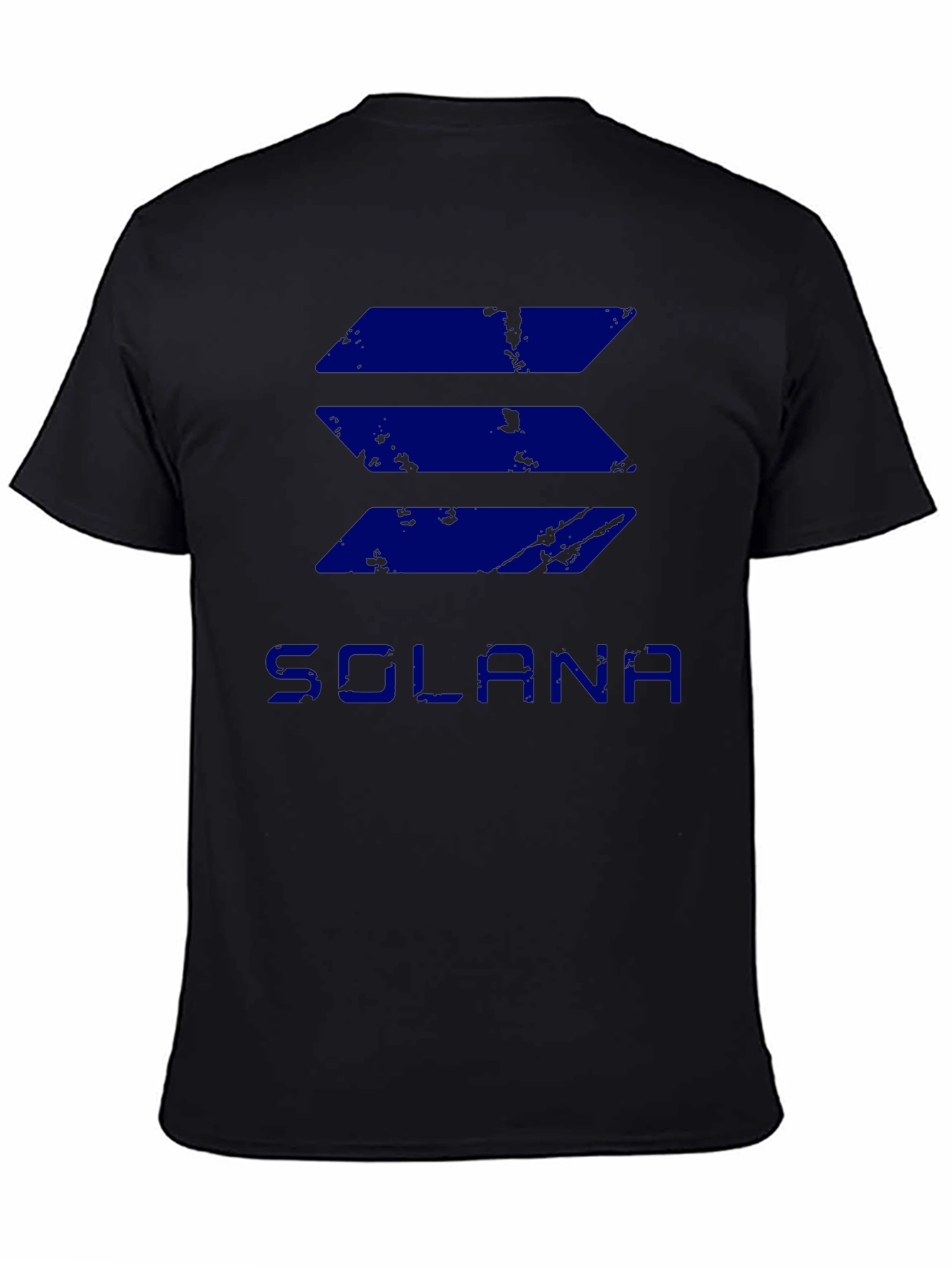 Solana Crypto T-Shirt - Black Graphic Tee