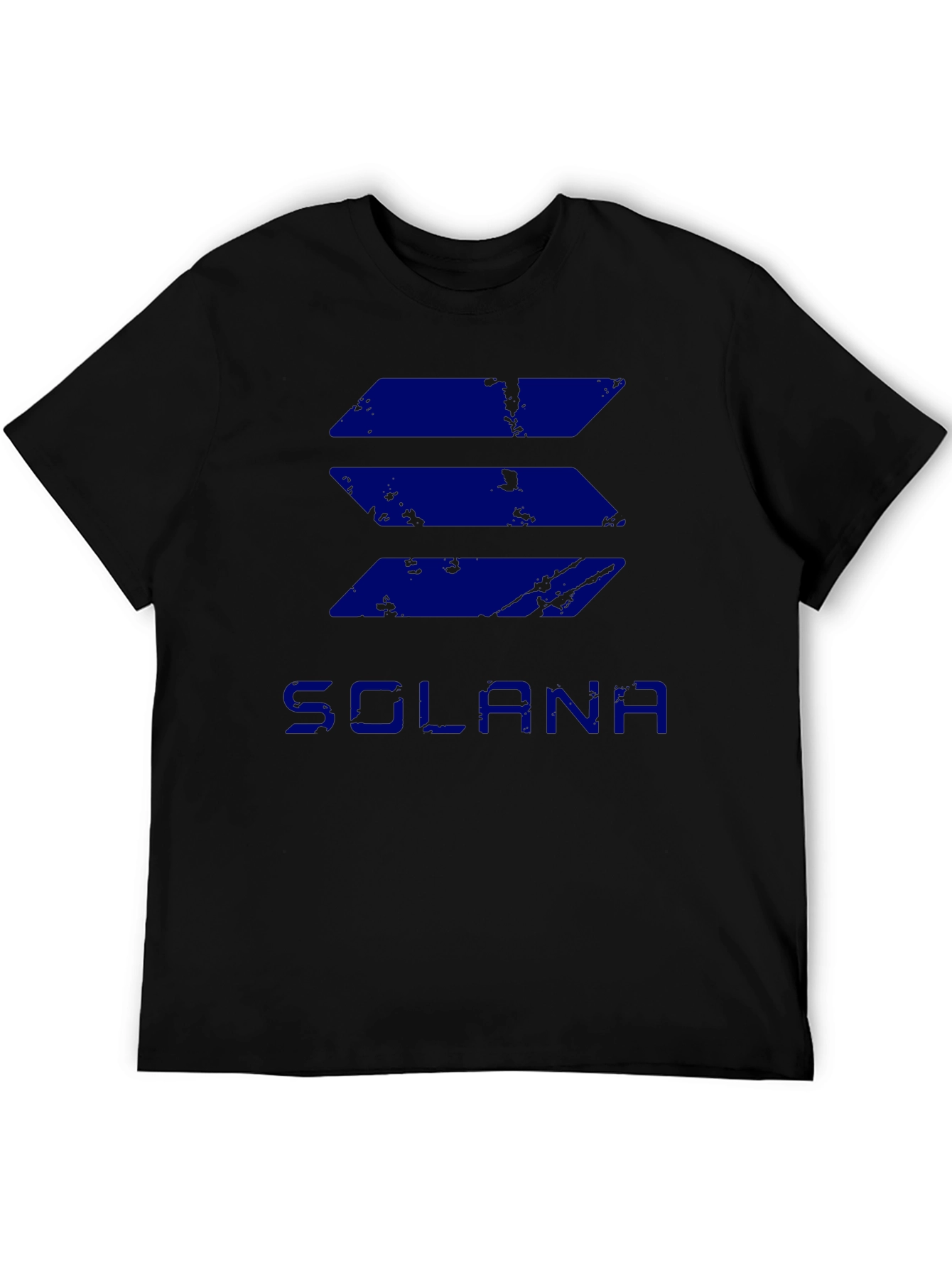 Solana Crypto T-Shirt - Black Graphic Tee