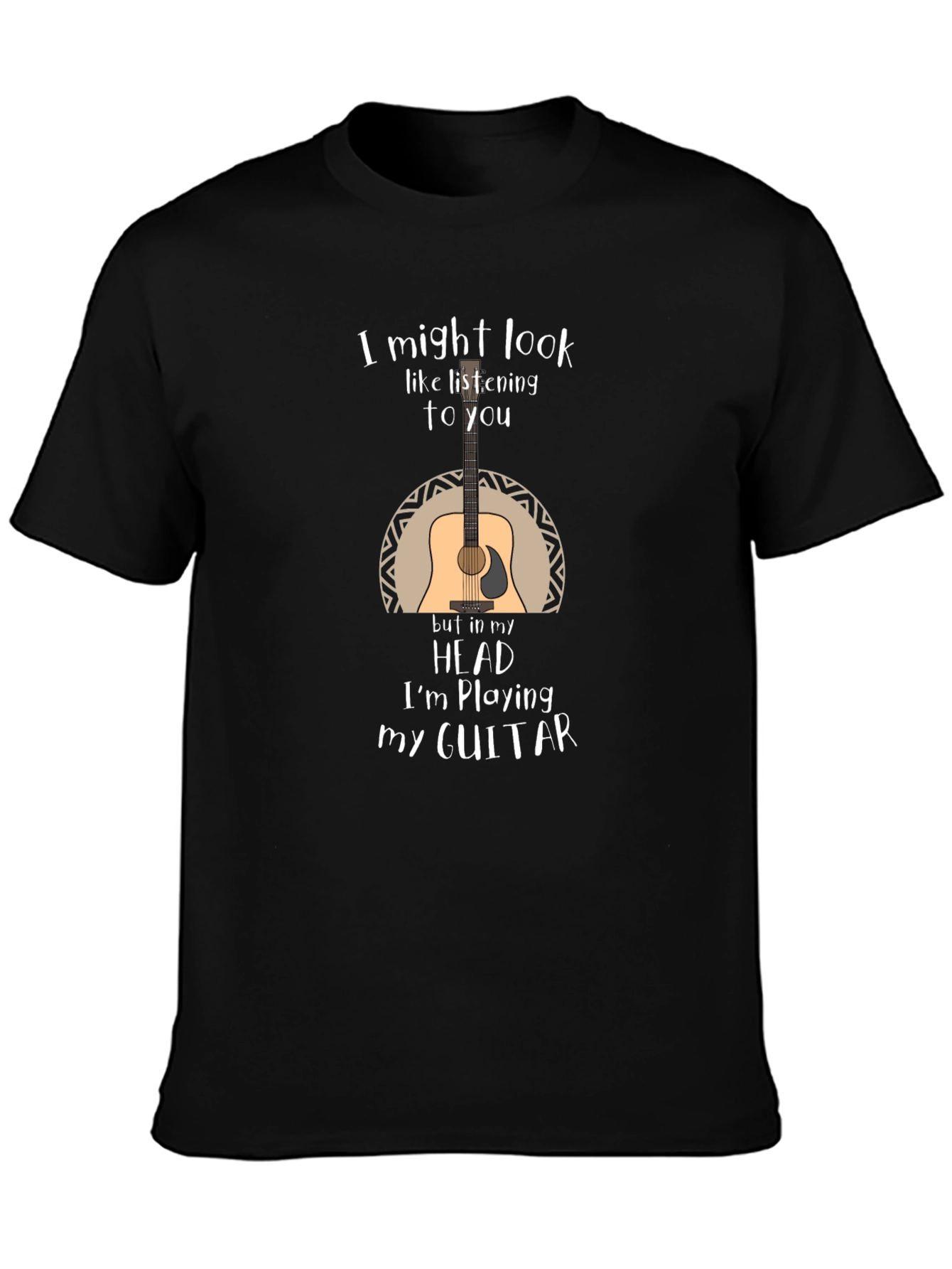 Guitar Player T-Shirt - Im Playing My Guitar