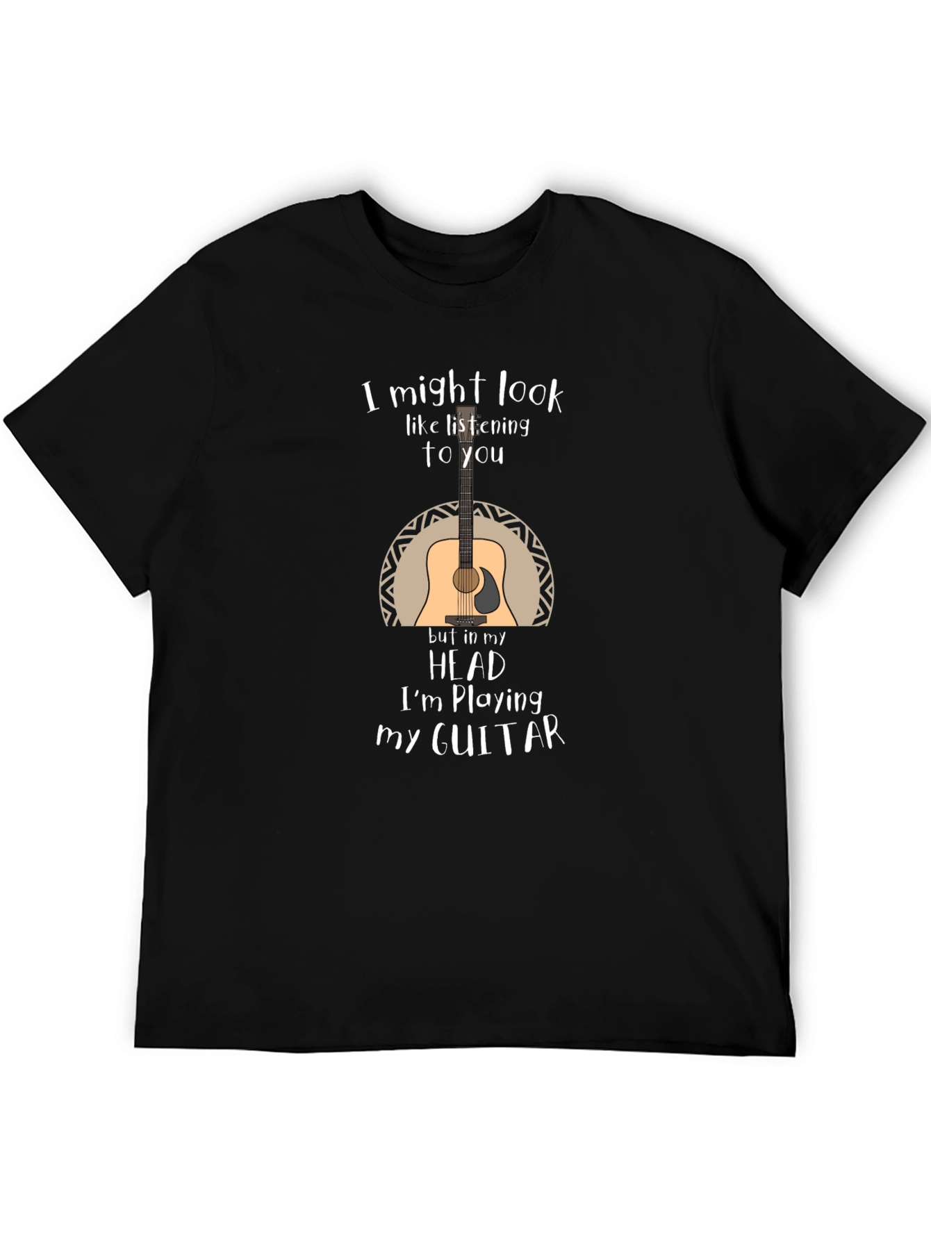 Guitar Player T-Shirt - Im Playing My Guitar
