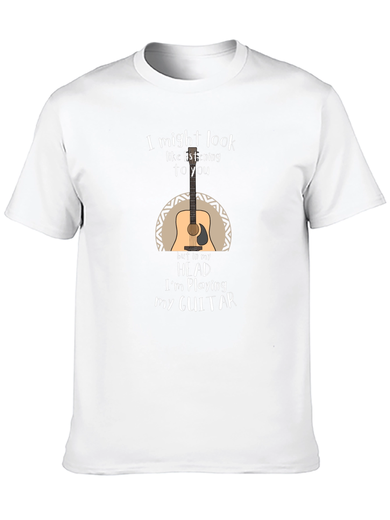 Guitar Player T-Shirt - Im Playing My Guitar