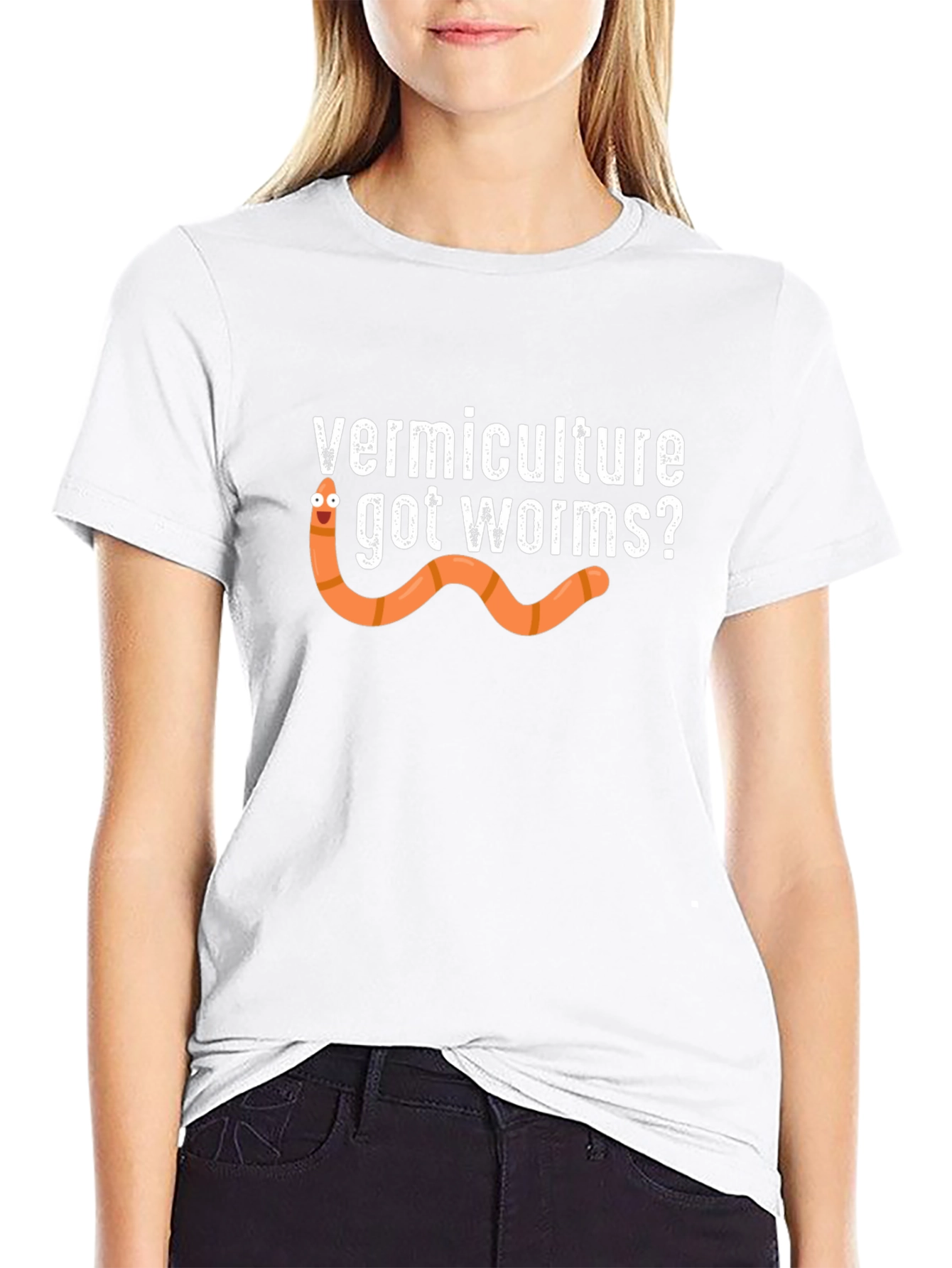 Vermiculture Got Worms? Novelty Graphic Tee