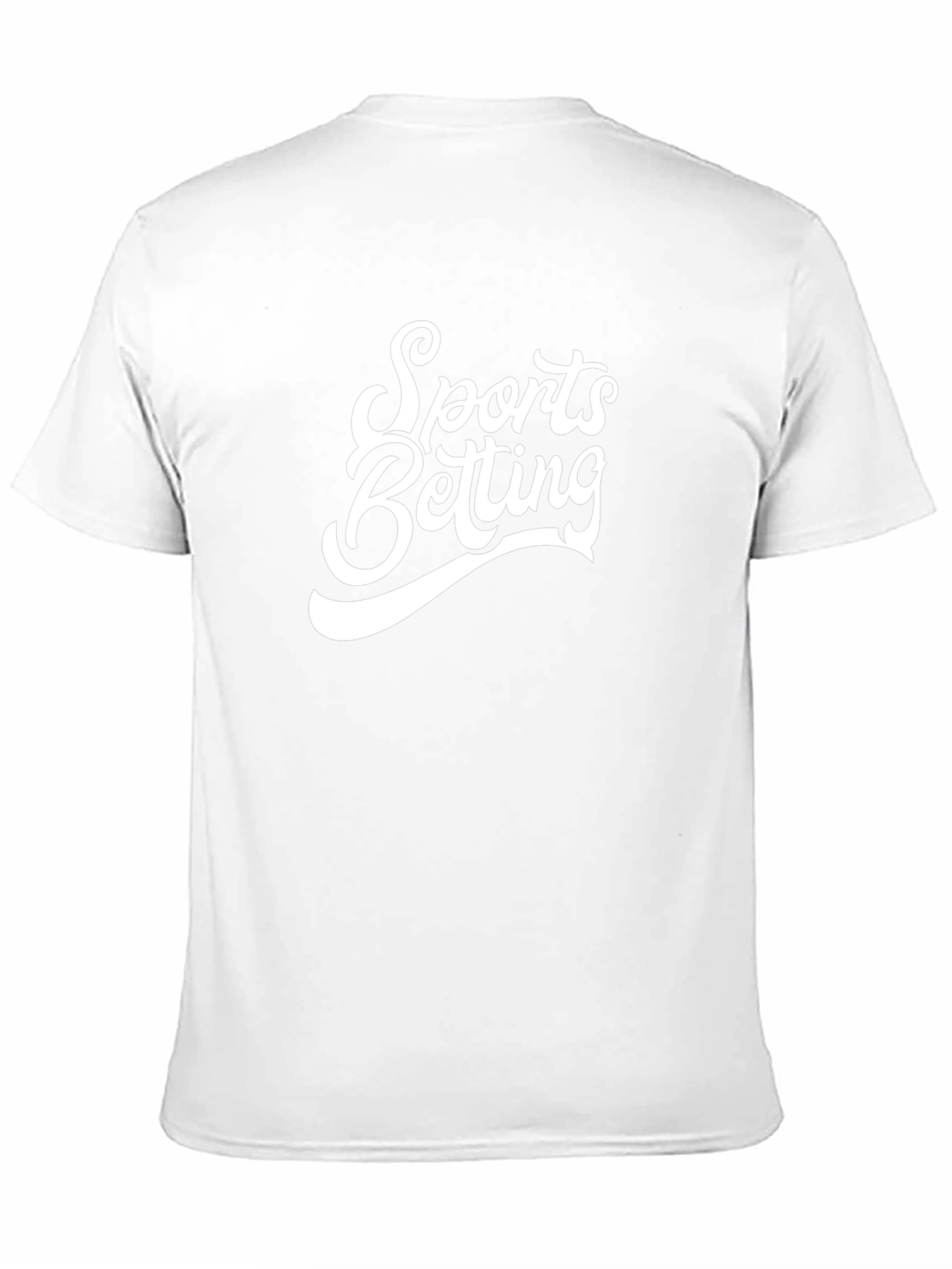 Sports Betting Graphic Tee - Black Cotton T-Shirt