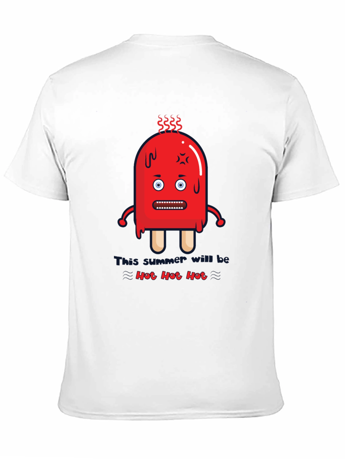 Funny Hot Hot Hot Summer Graphic T-Shirt