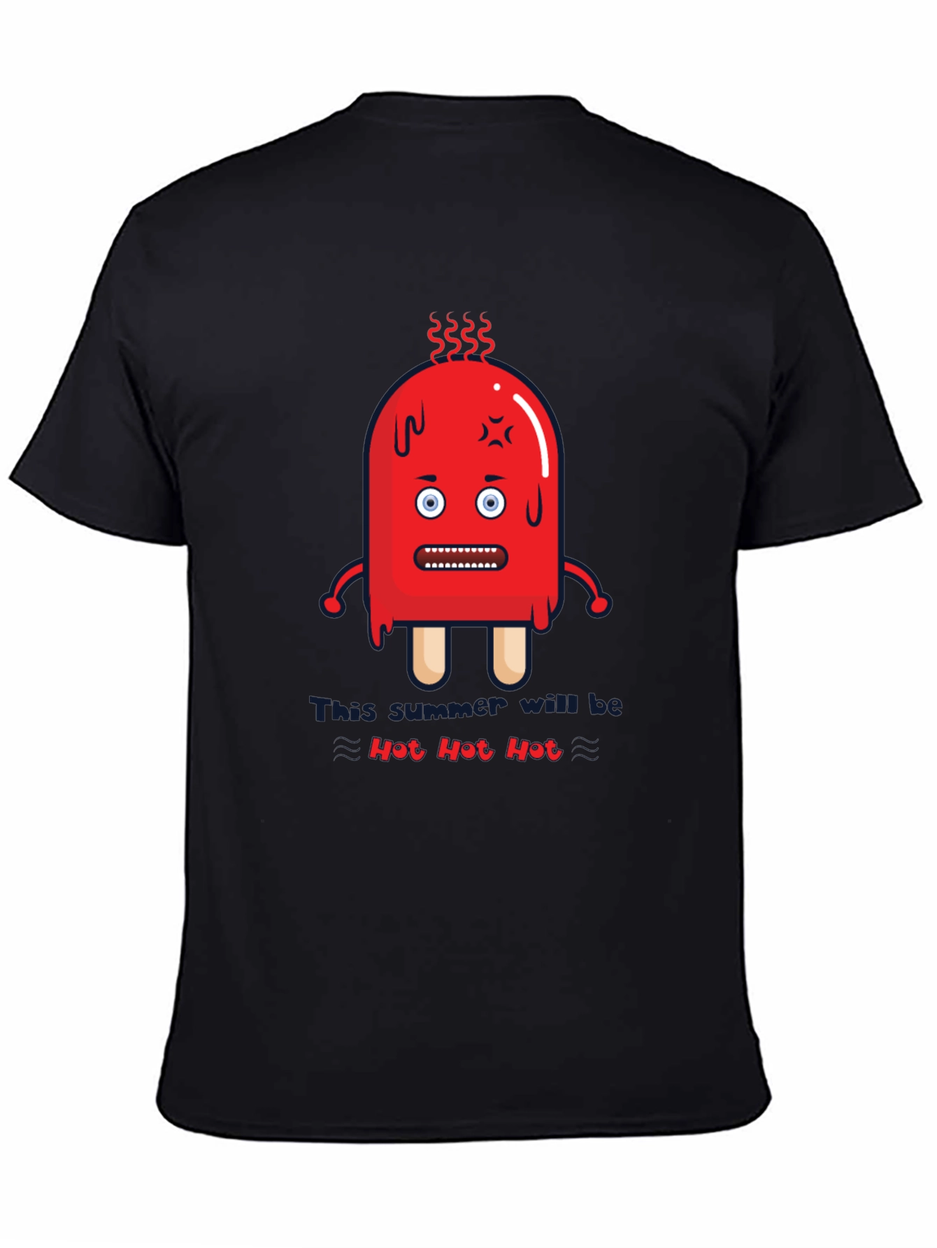 Funny Hot Hot Hot Summer Graphic T-Shirt