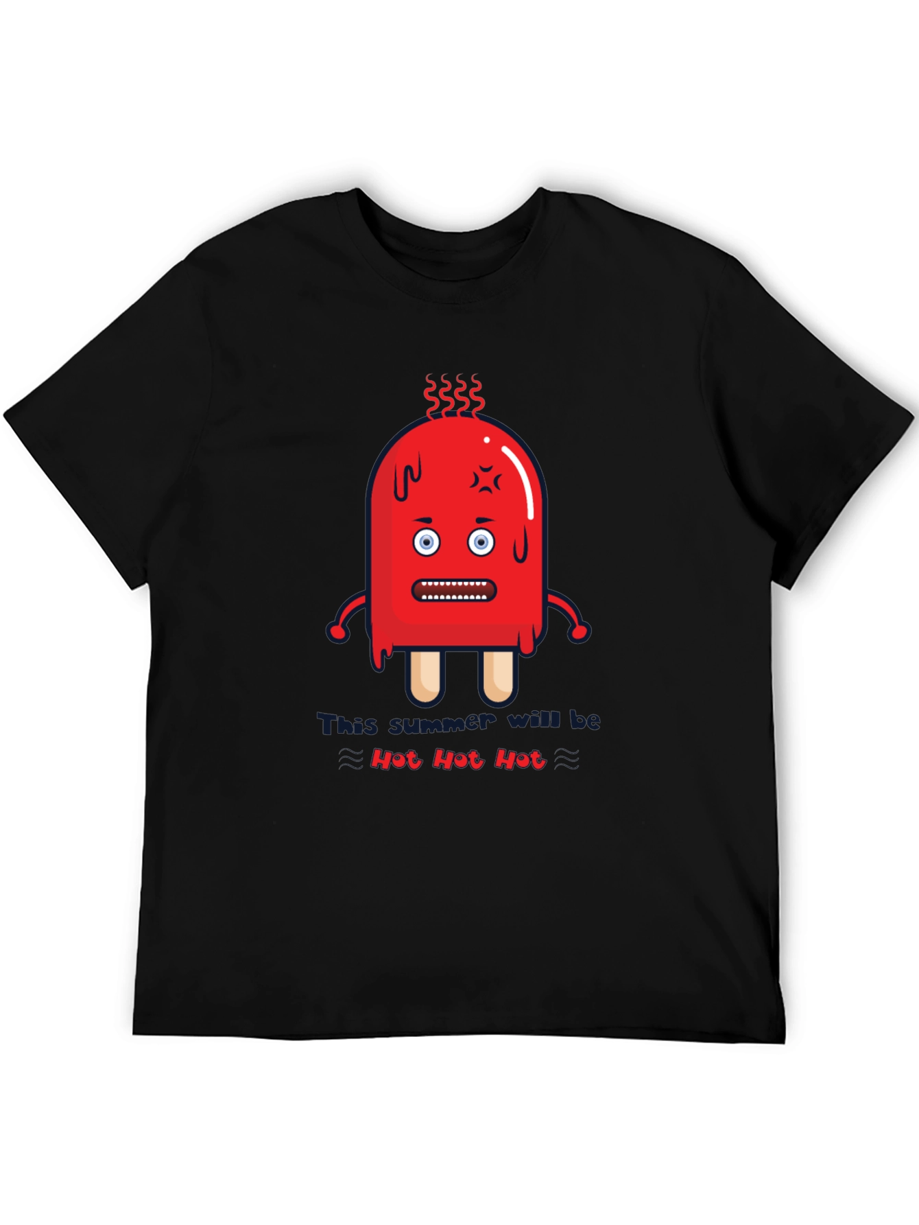 Funny Hot Hot Hot Summer Graphic T-Shirt