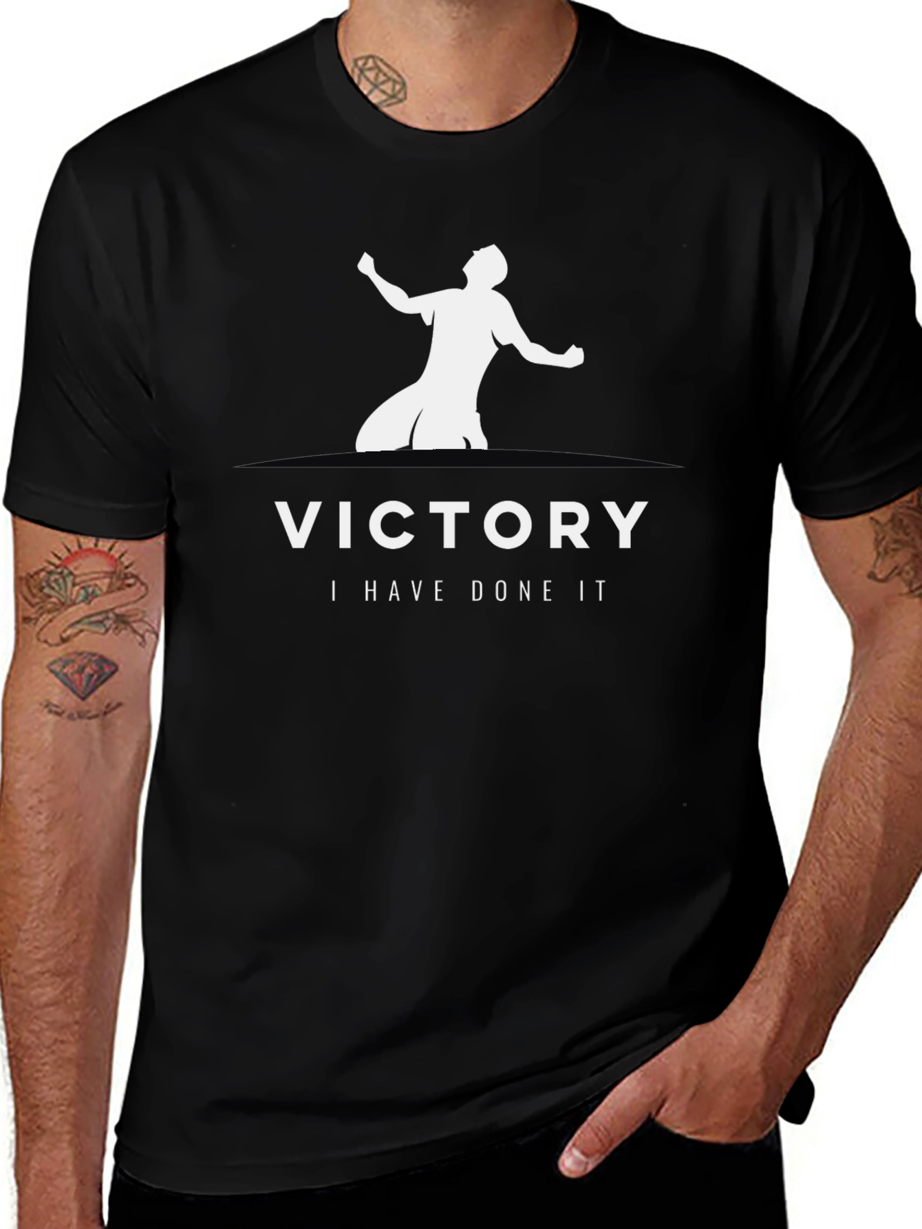 Victory T-Shirt - I Have Done It Design