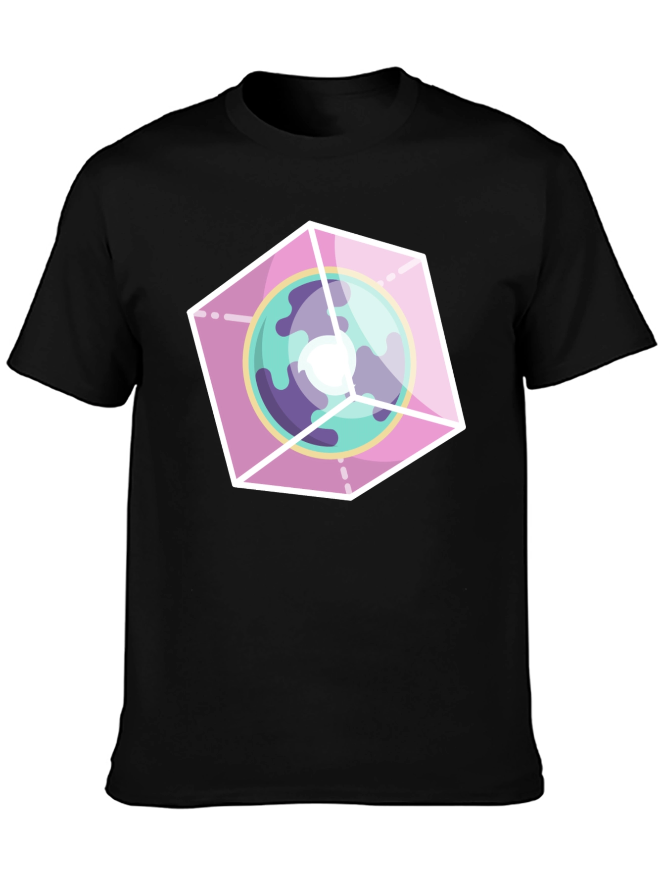 Geometric Planet Graphic Tee