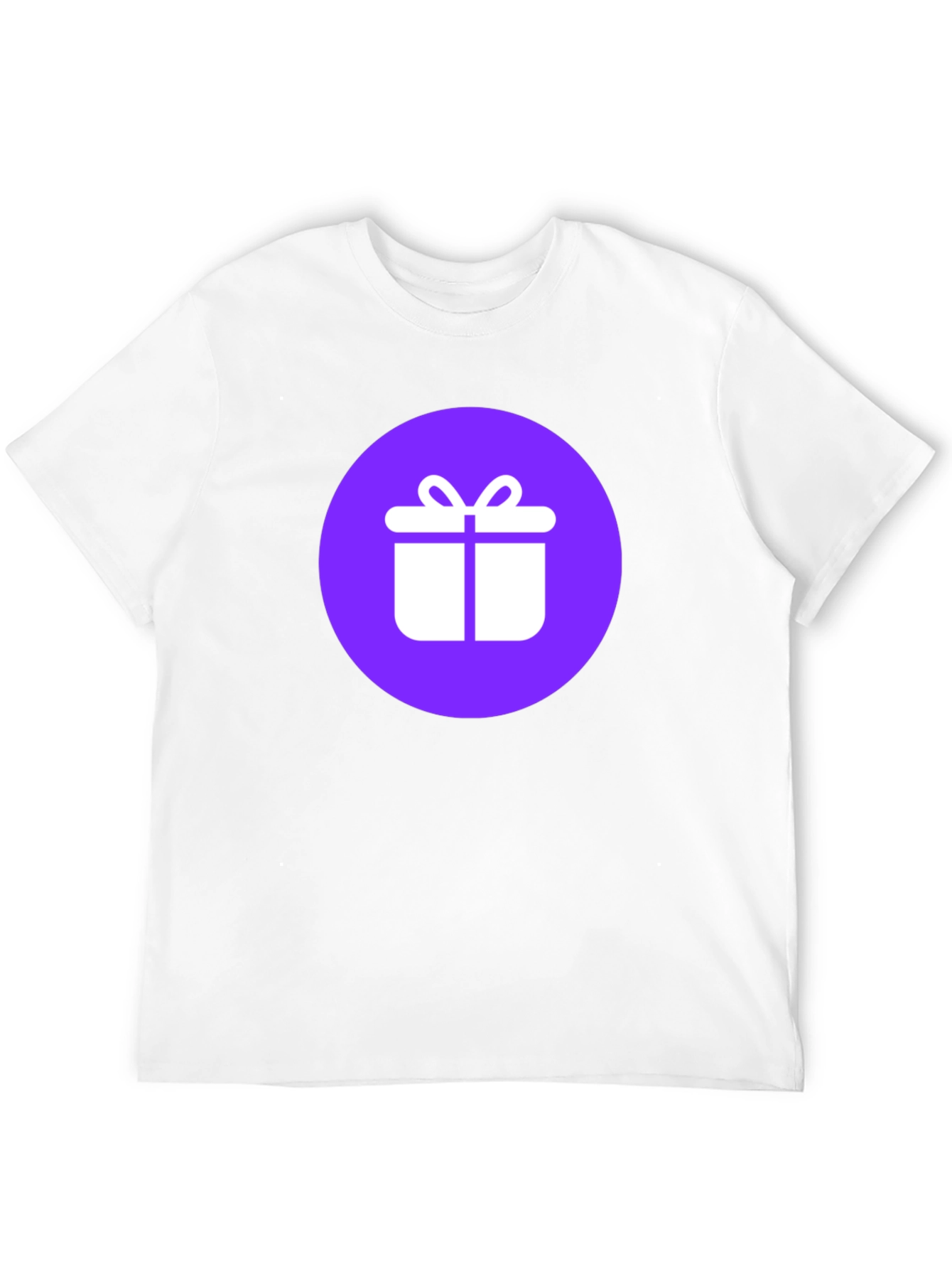 Gift Icon Tee - Black Cotton Blend