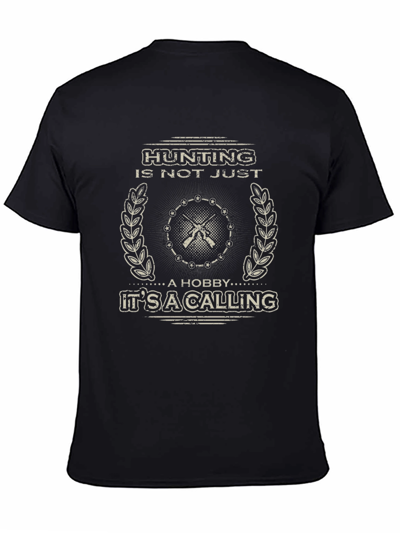 Hunting Is A Calling Black T-Shirt