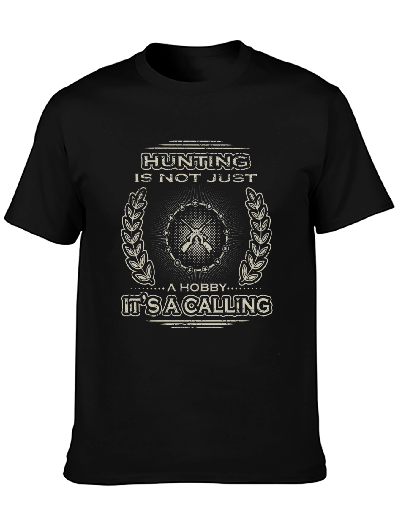 Hunting Is A Calling Black T-Shirt