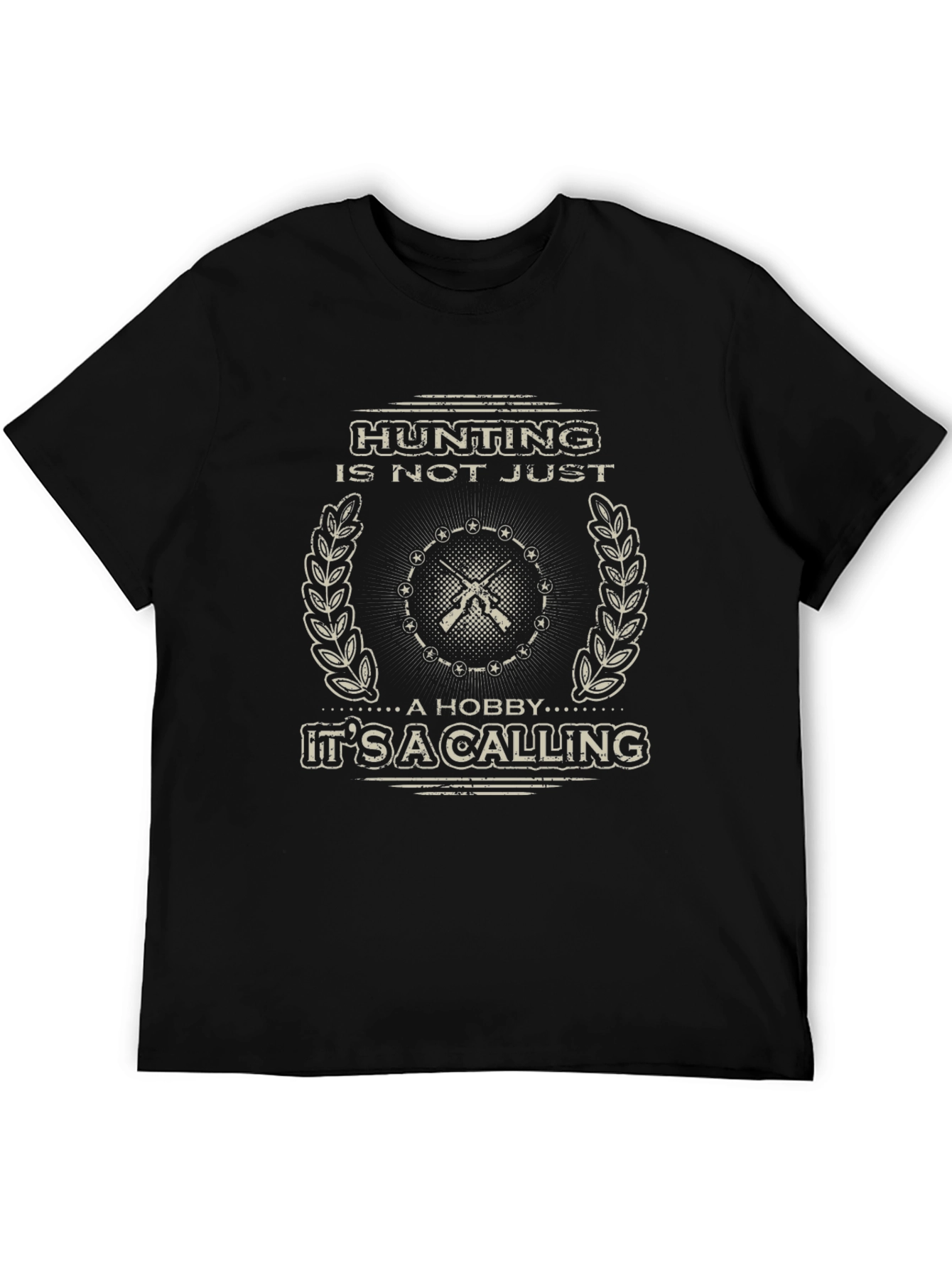 Hunting Is A Calling Black T-Shirt