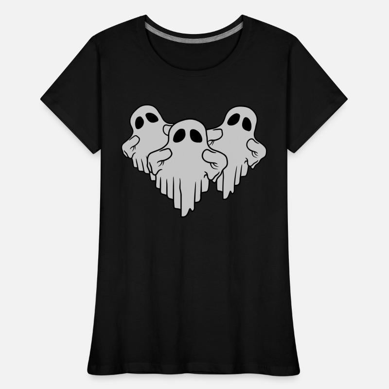 3 funny floating ghosts