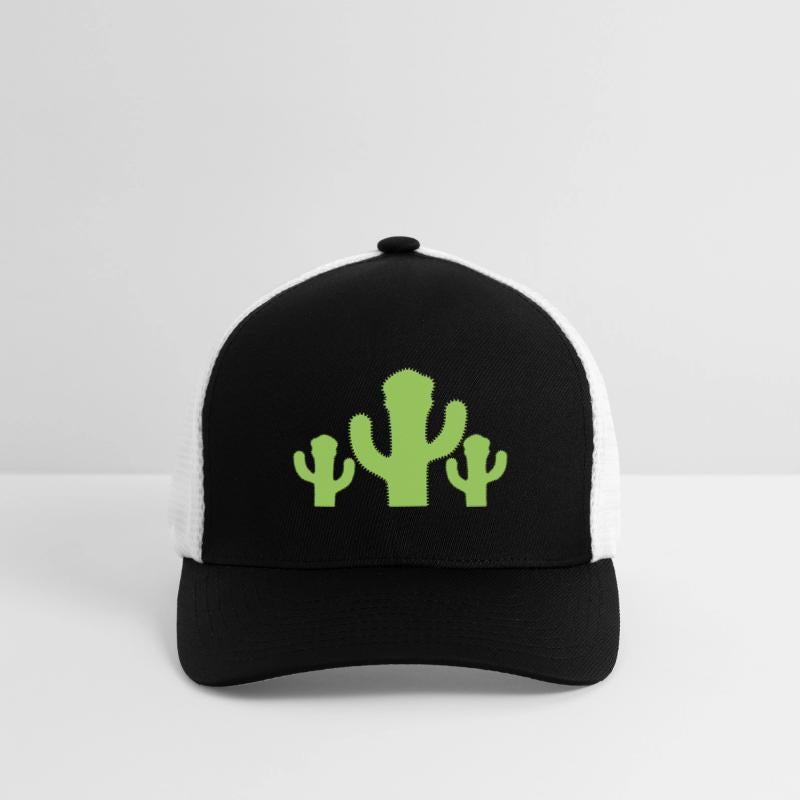 3 Green Cacti Cactus Prickly Desert Prickly Plants