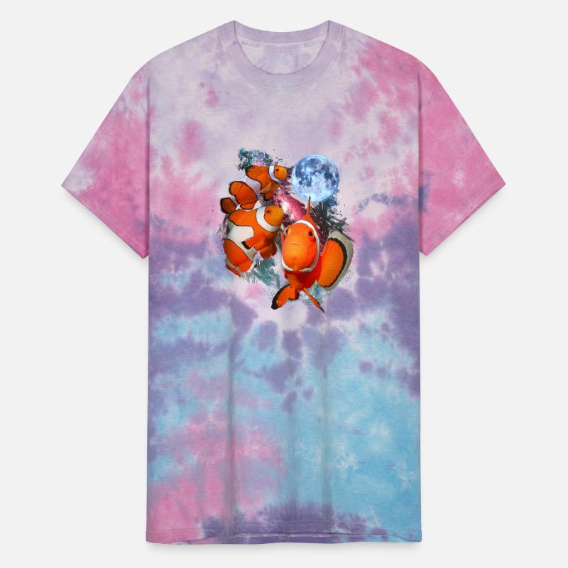 3 Moon Clown Fish Sea Anemonefish Lovers Fish Art