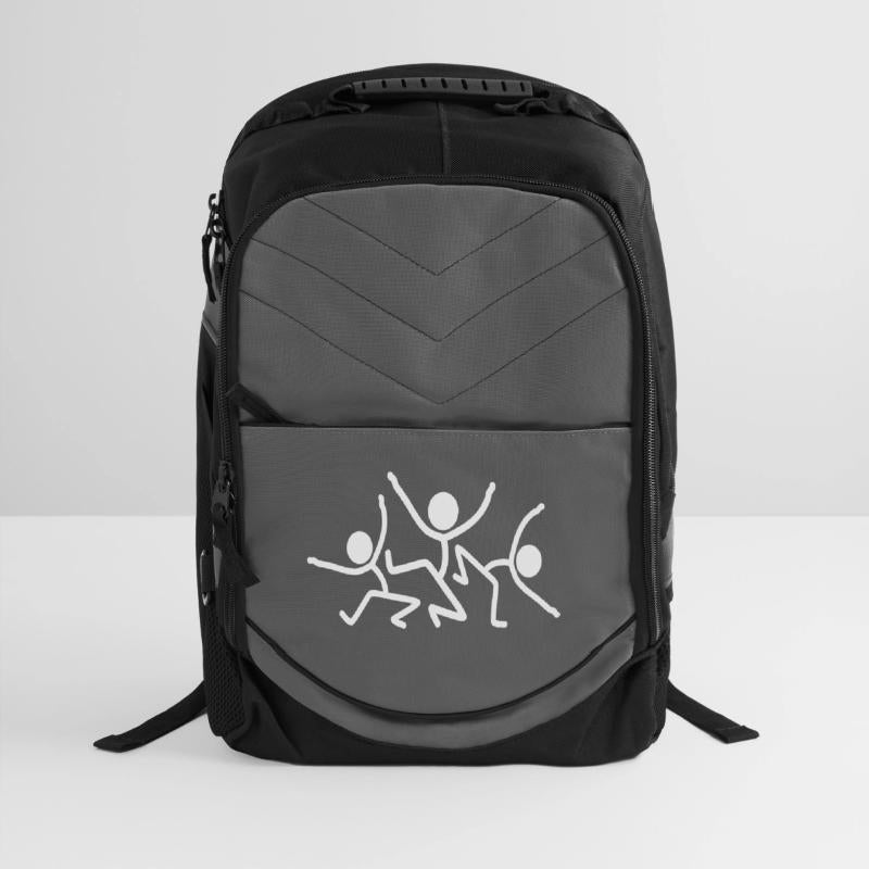 3 Stickman Party Fun Crew Team Three Friends Group