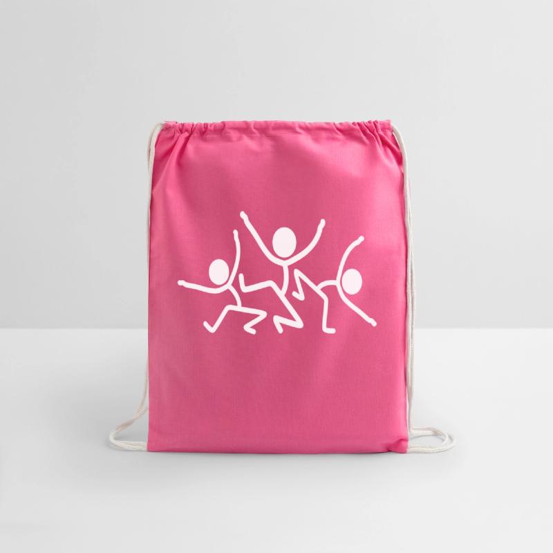 3 Stickman Party Fun Crew Team Three Friends Group