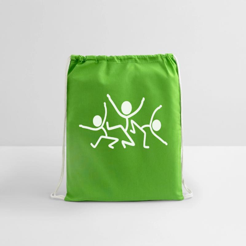 3 Stickman Party Fun Crew Team Three Friends Group