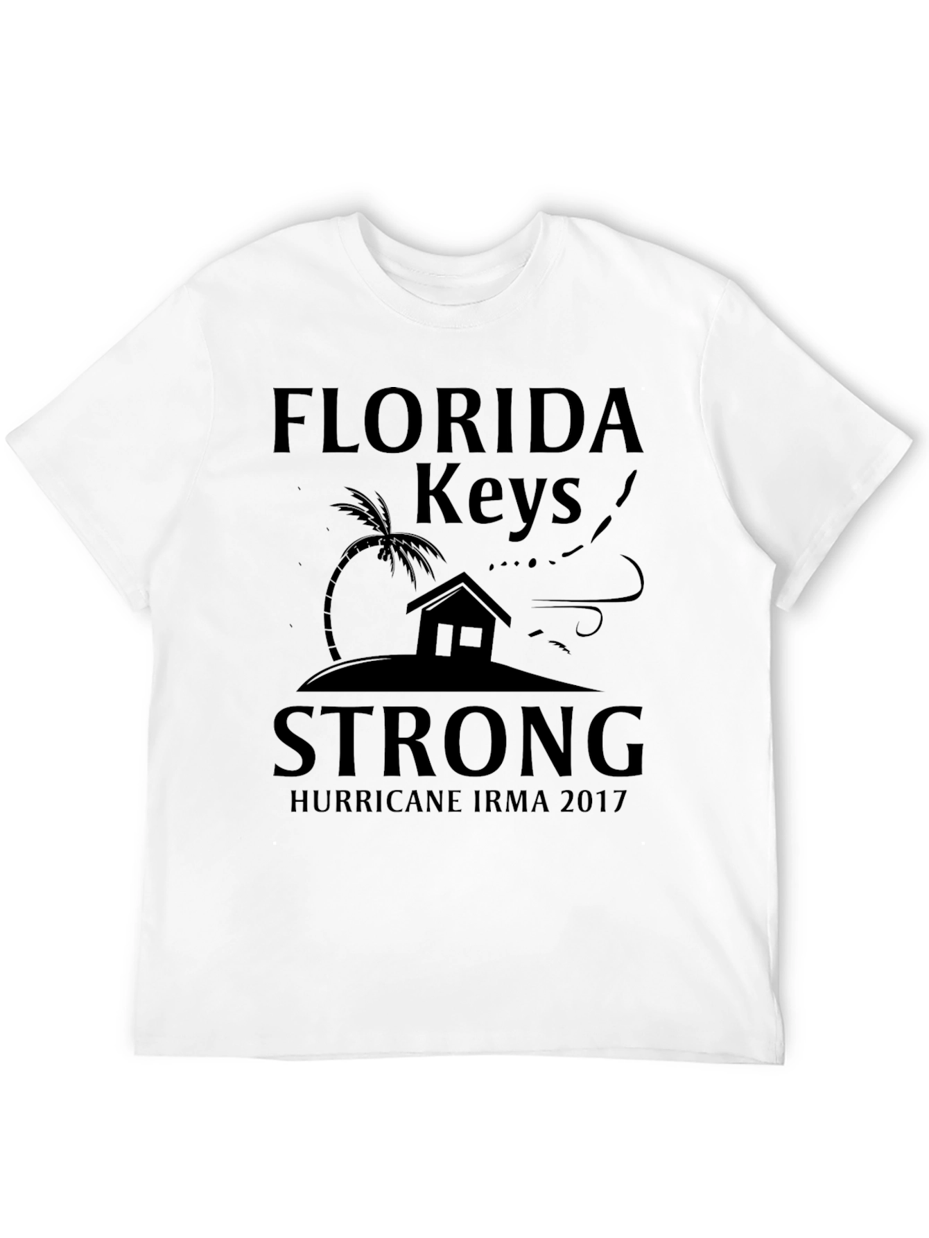 Florida Keys Strong Hurricane Irma 2017 Graphic T-Shirt