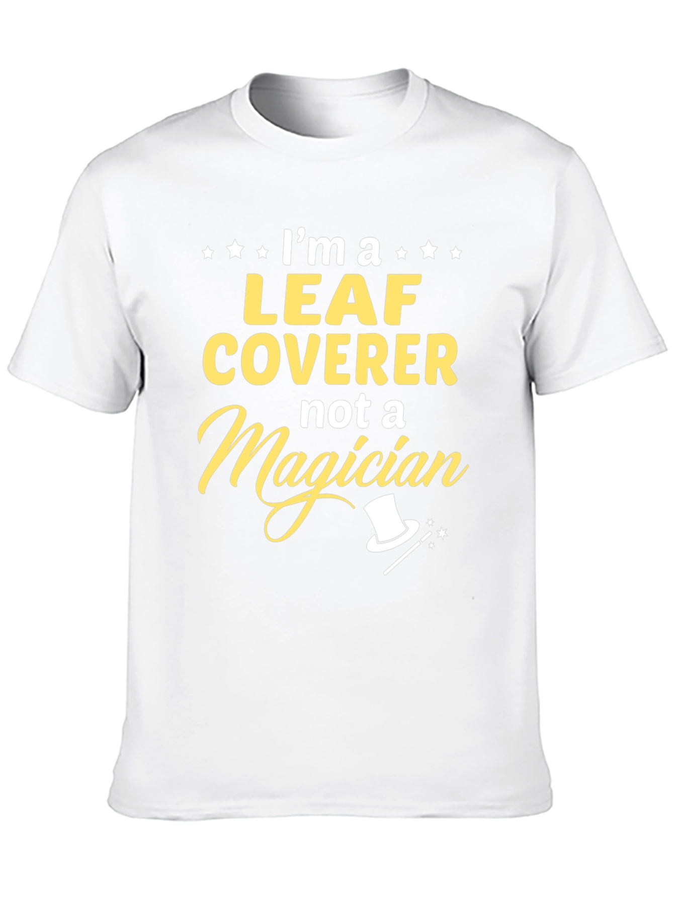 Leaf Coverer T-Shirt - Funny Landscaping Tee