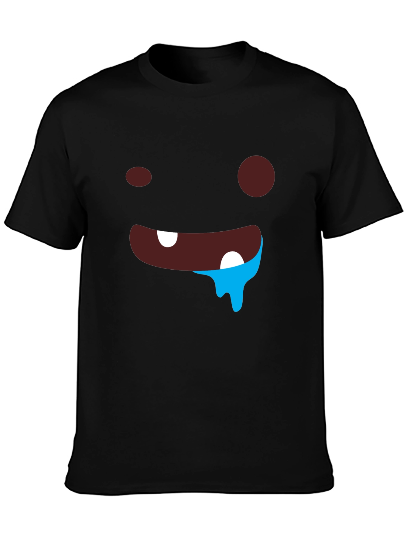 Funny Face Graphic Print T-Shirt