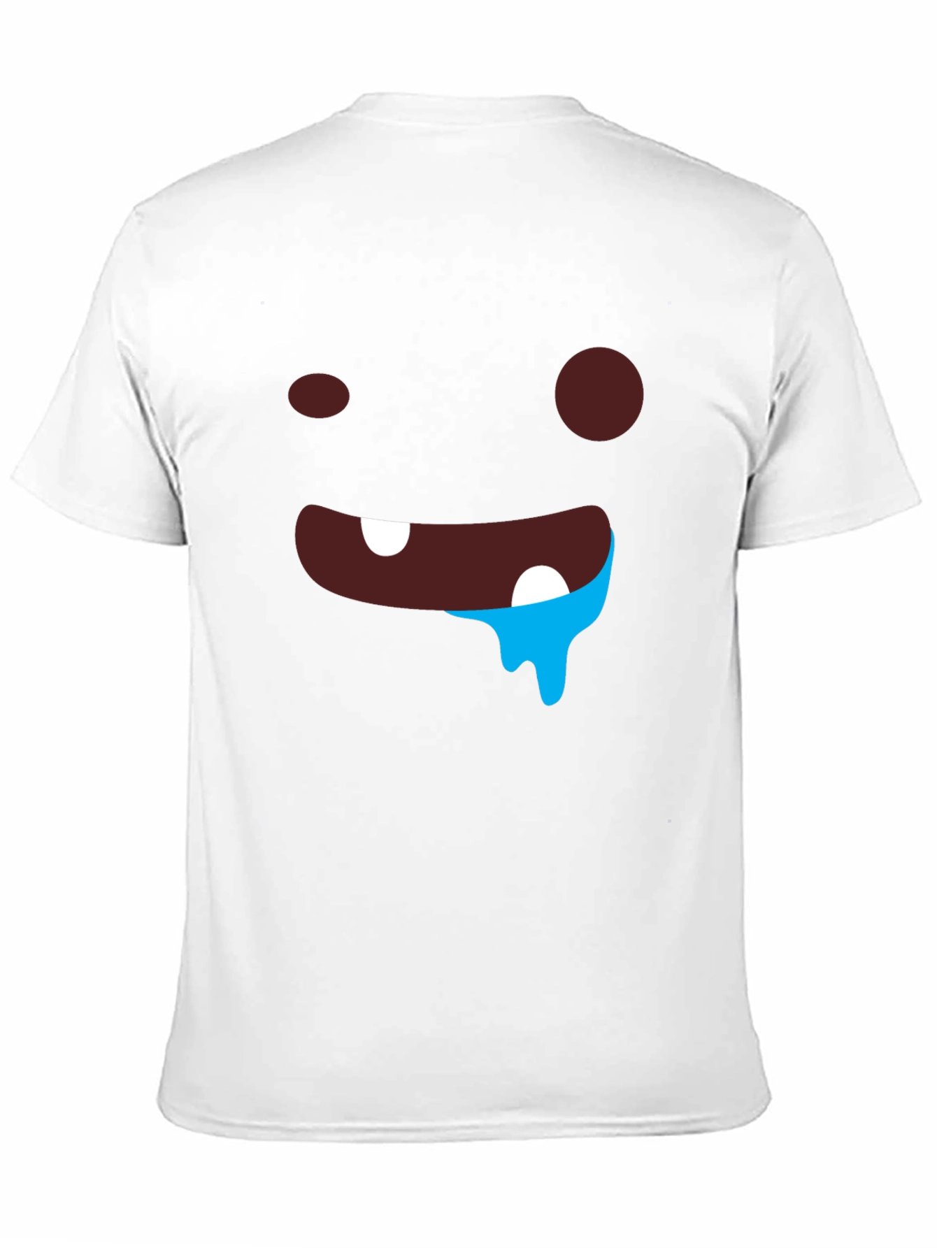 Funny Face Graphic Print T-Shirt