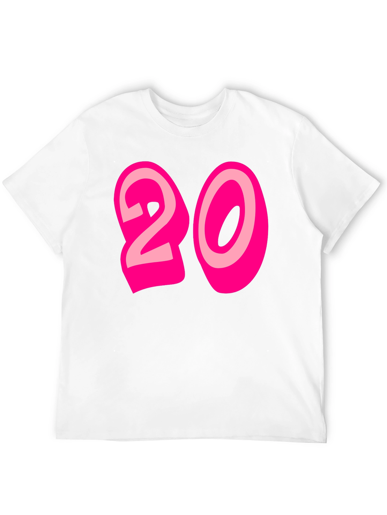 Bold 20 Graphic Black T-Shirt