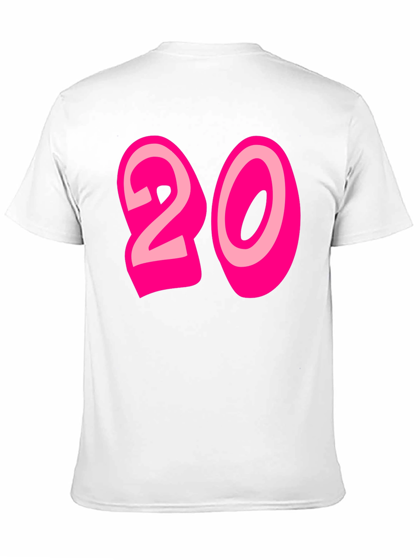Bold 20 Graphic Black T-Shirt