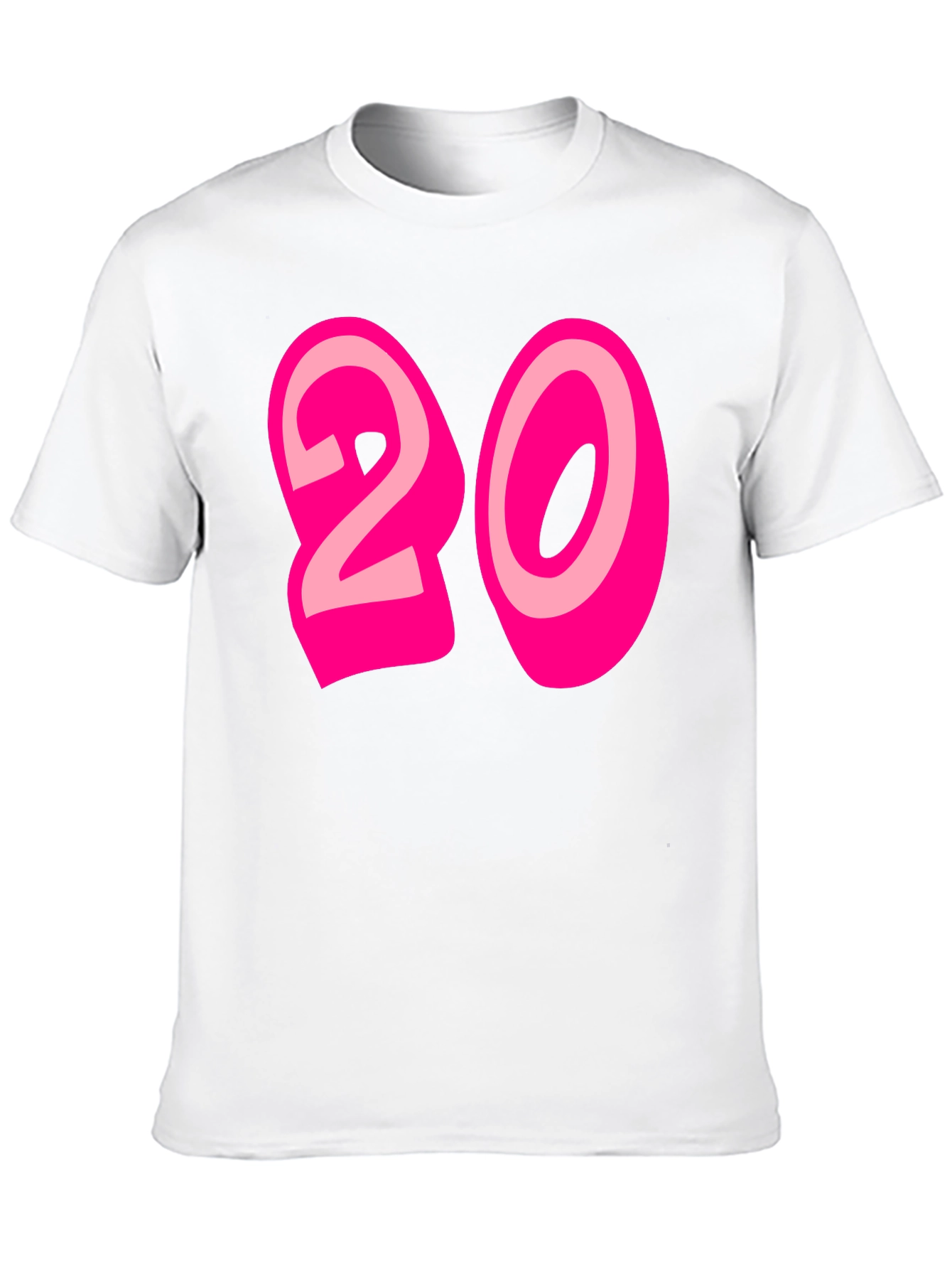 Bold 20 Graphic Black T-Shirt