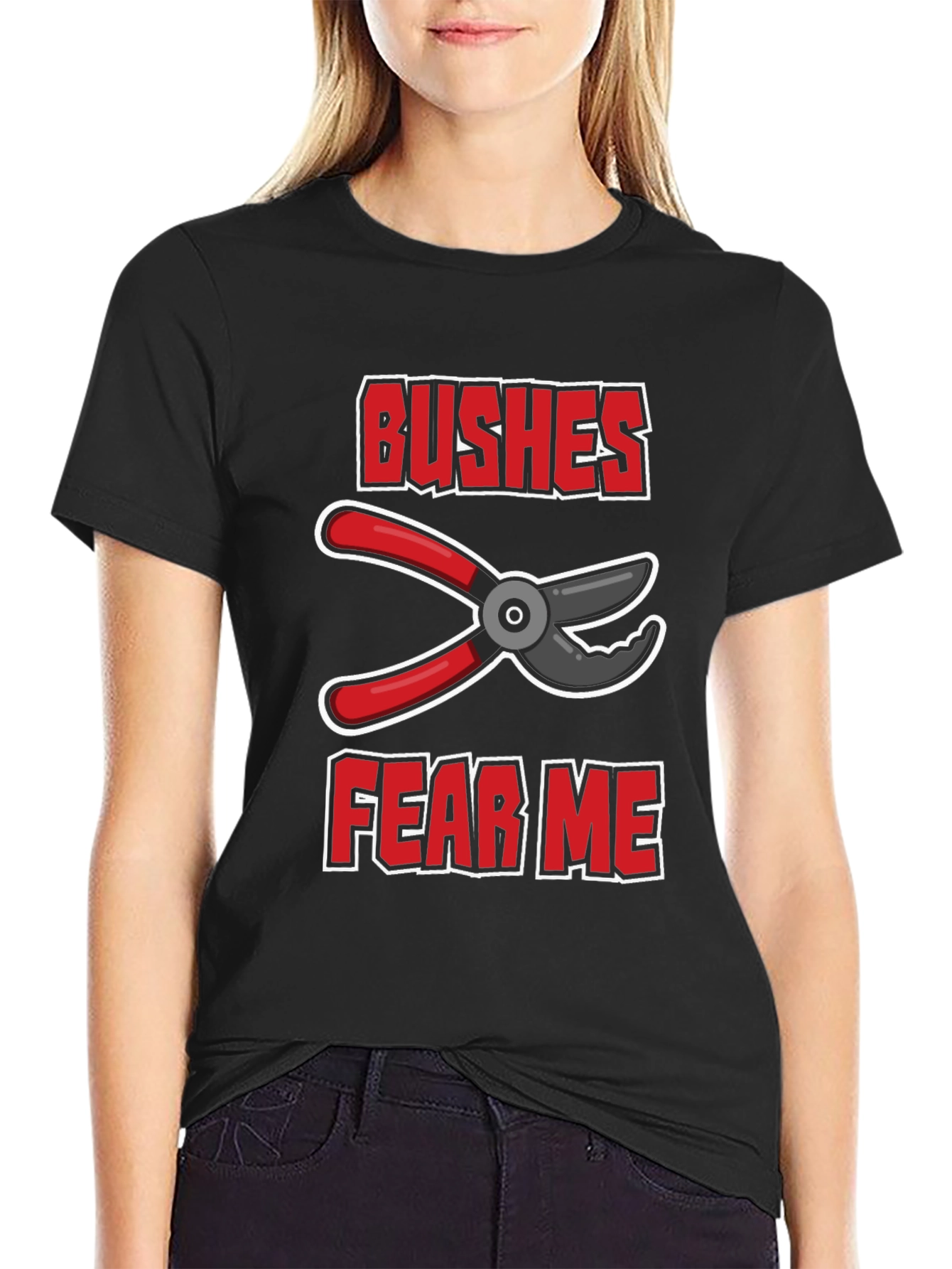 Bushes Fear Me Gardening T-Shirt