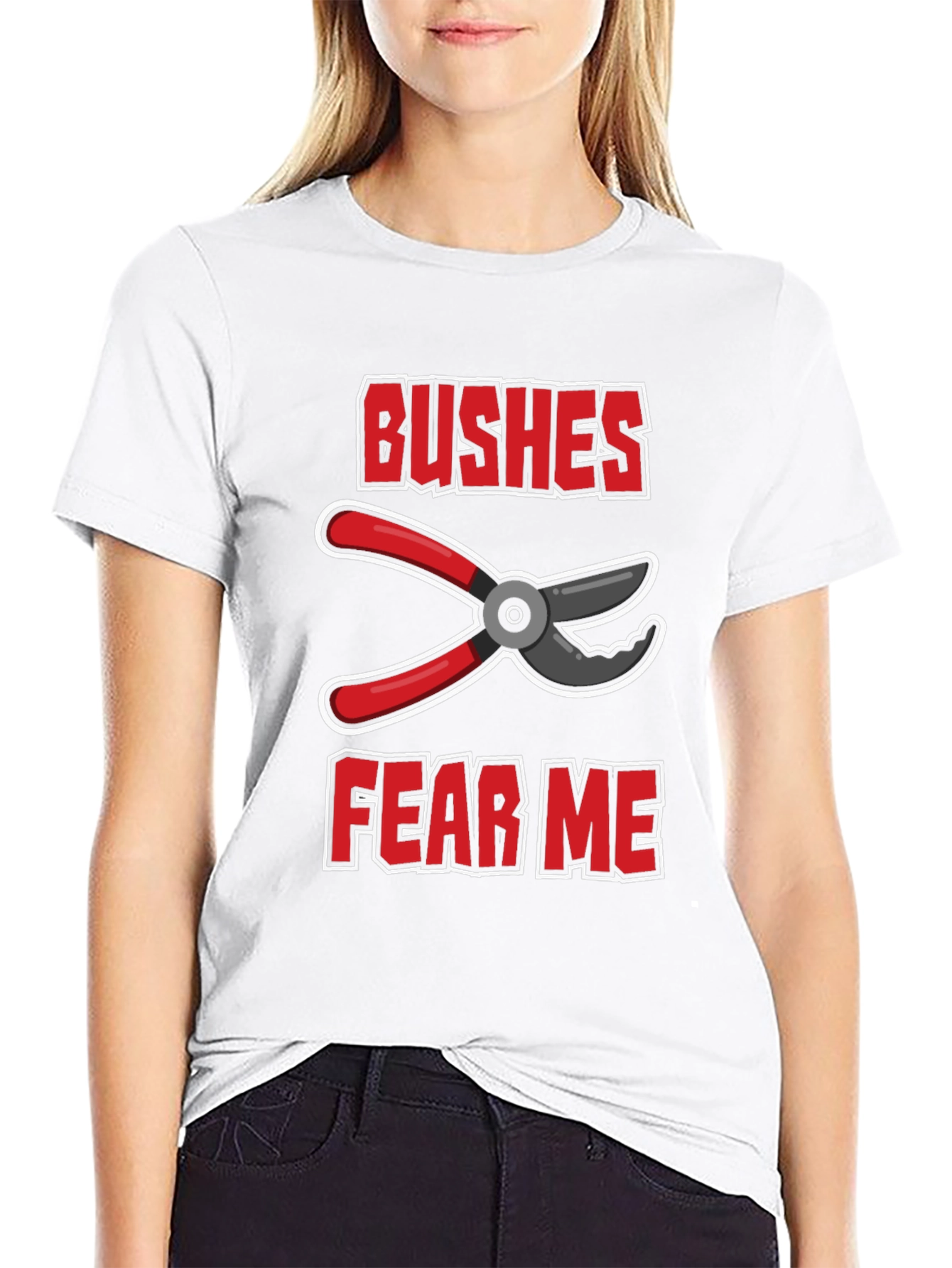 Bushes Fear Me Gardening T-Shirt